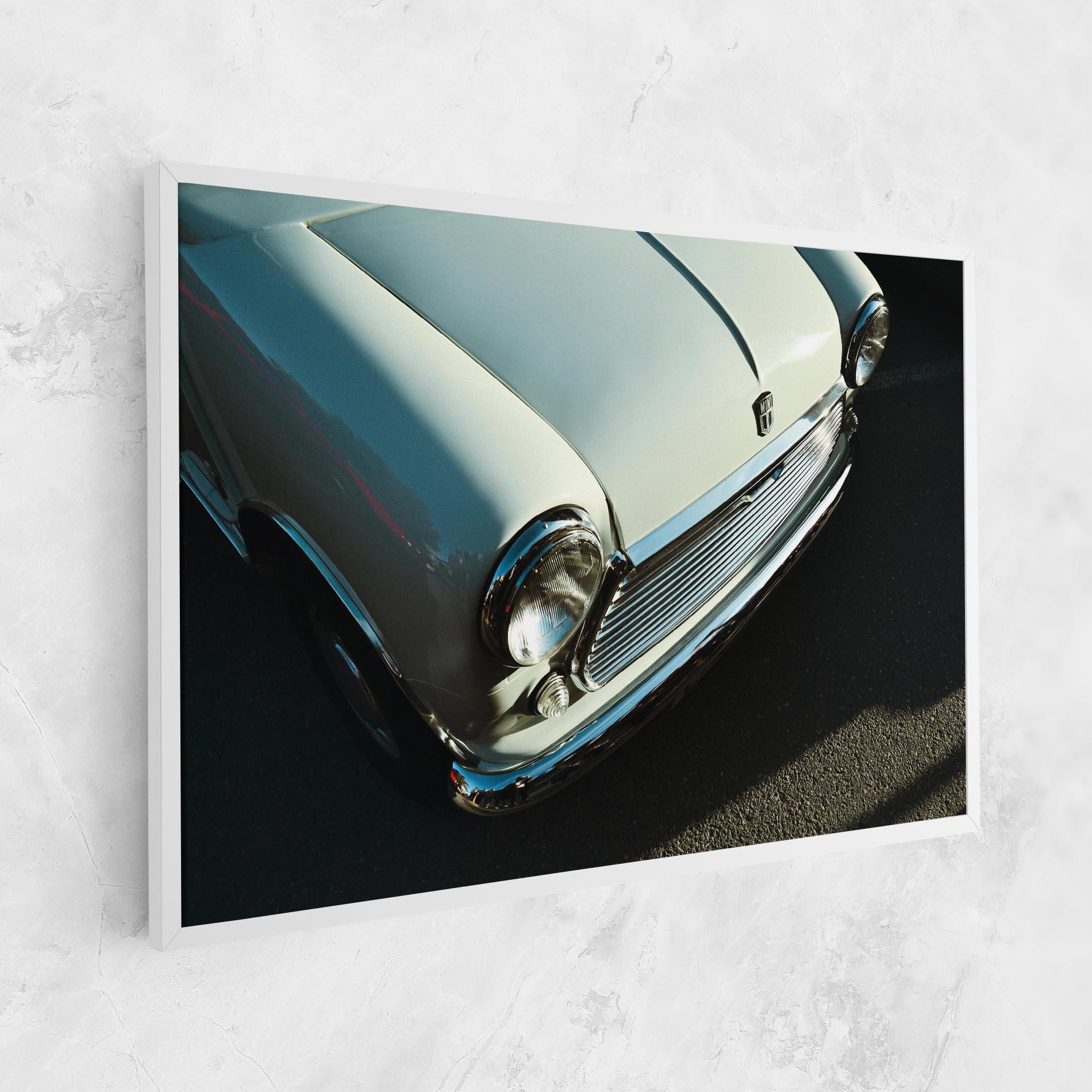 Tablou Canvas Light Blue Car mockup 1