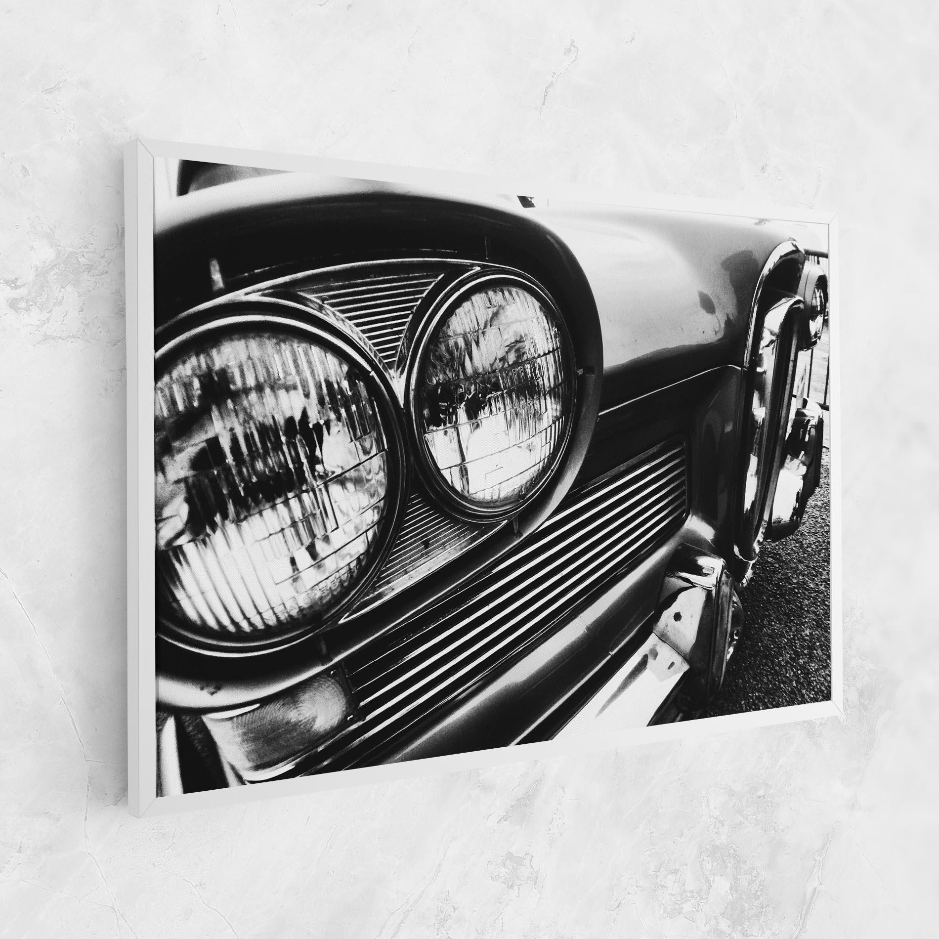 Tablou Canvas Old Closeup Car mockup 1