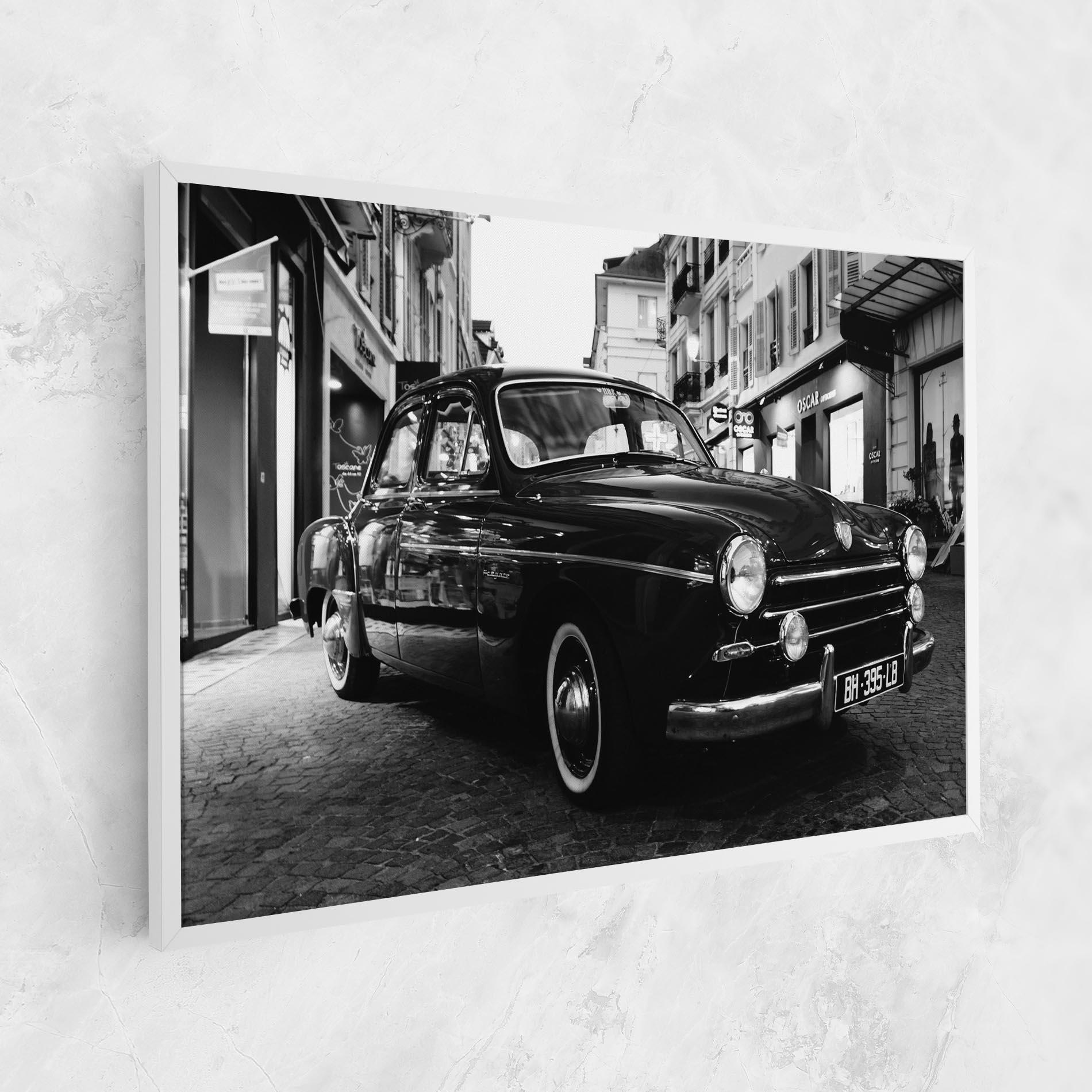 Tablou Canvas Pretty Black Car mockup 1
