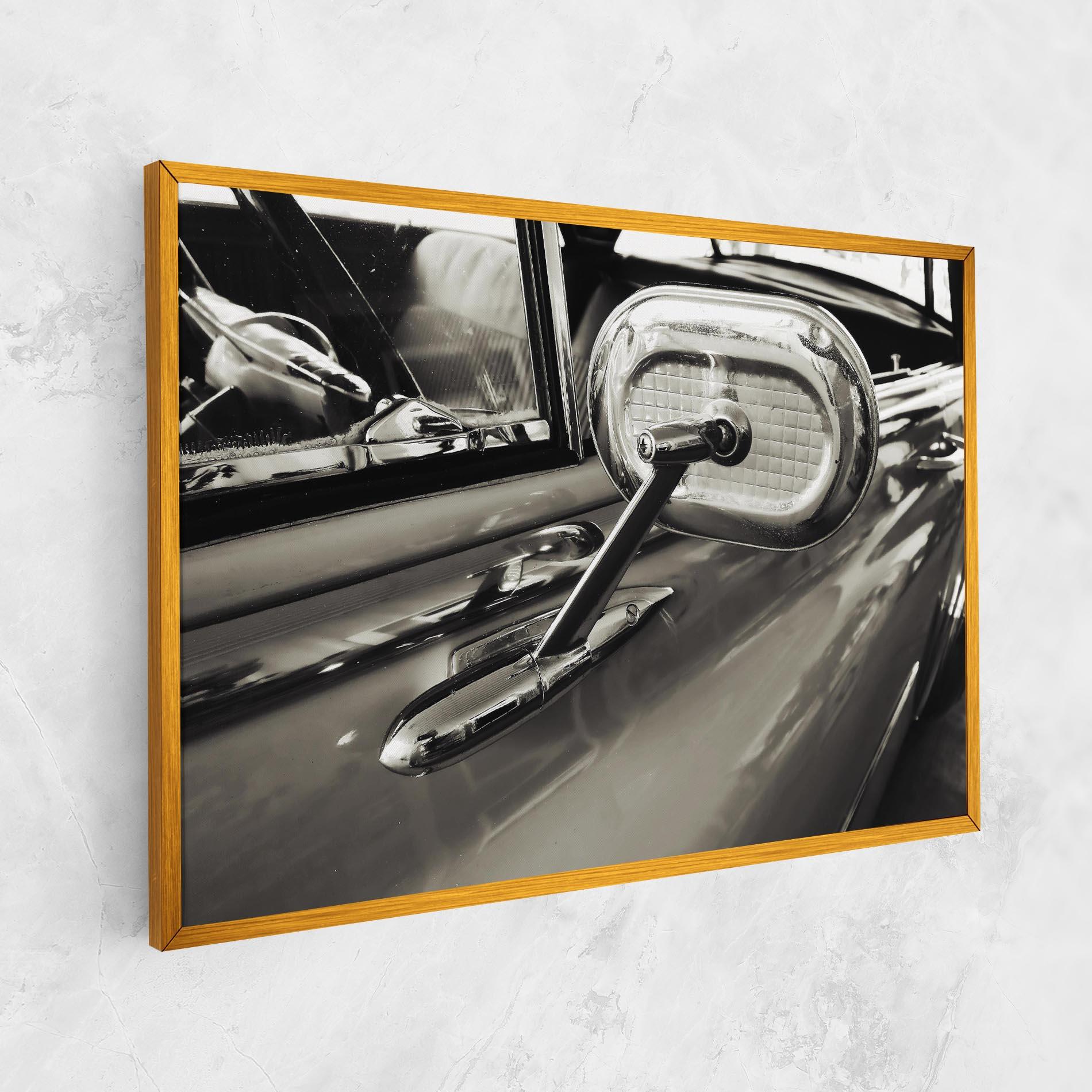 Tablou Canvas Close Up Grey Car mockup 1