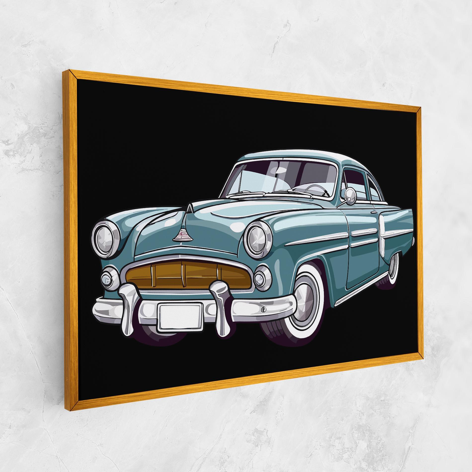 Tablou Canvas Ford Thunderbolt mockup 1