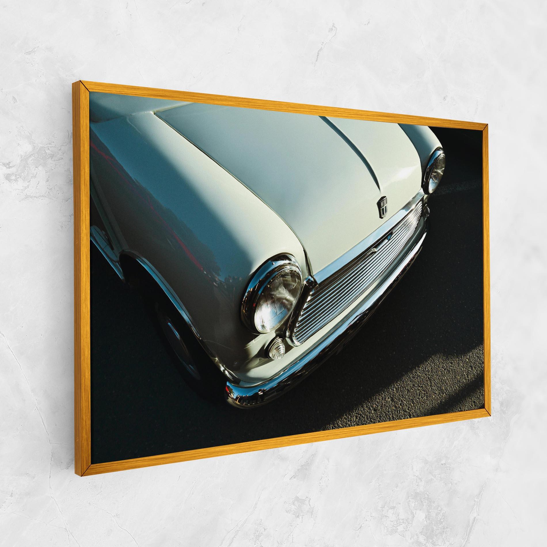 Tablou Canvas Light Blue Car mockup 1