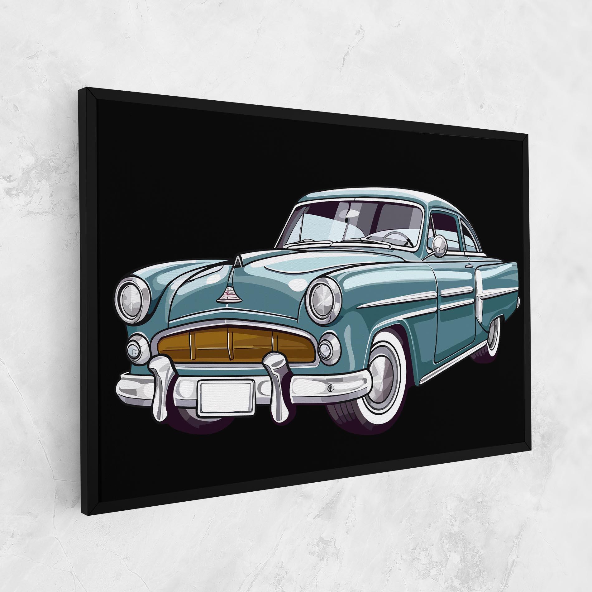 Tablou Canvas Ford Thunderbolt mockup 1