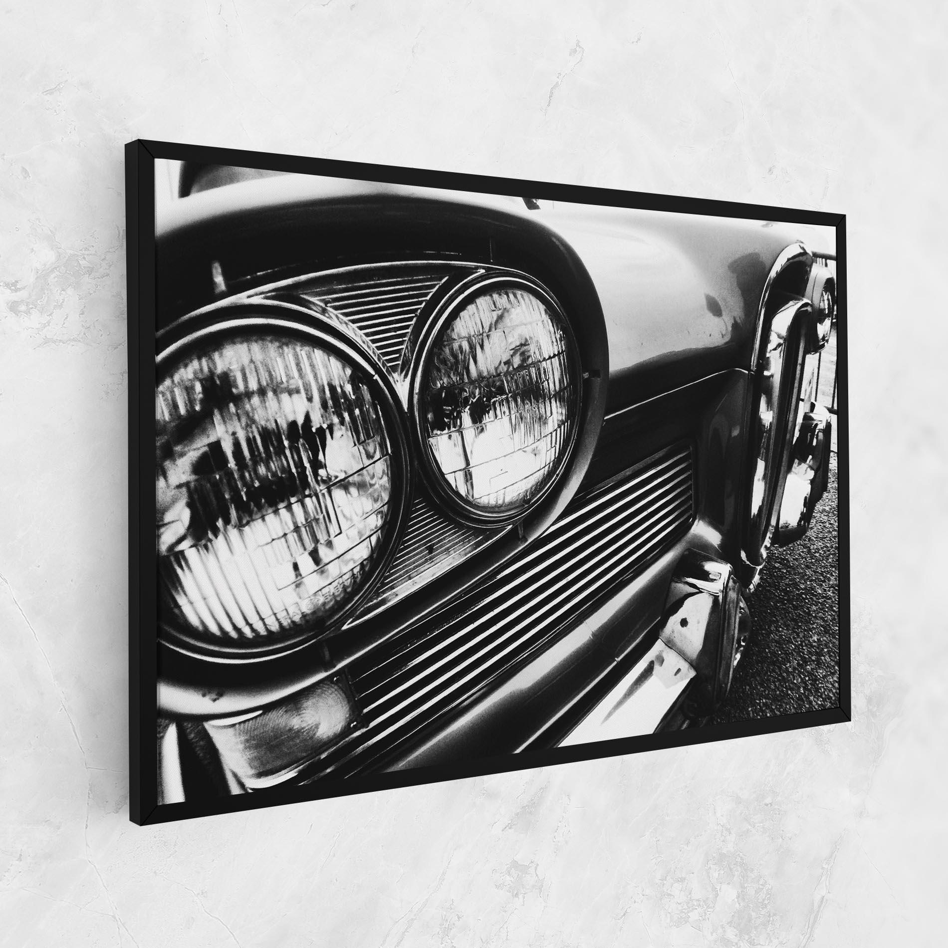 Tablou Canvas Old Closeup Car mockup 1