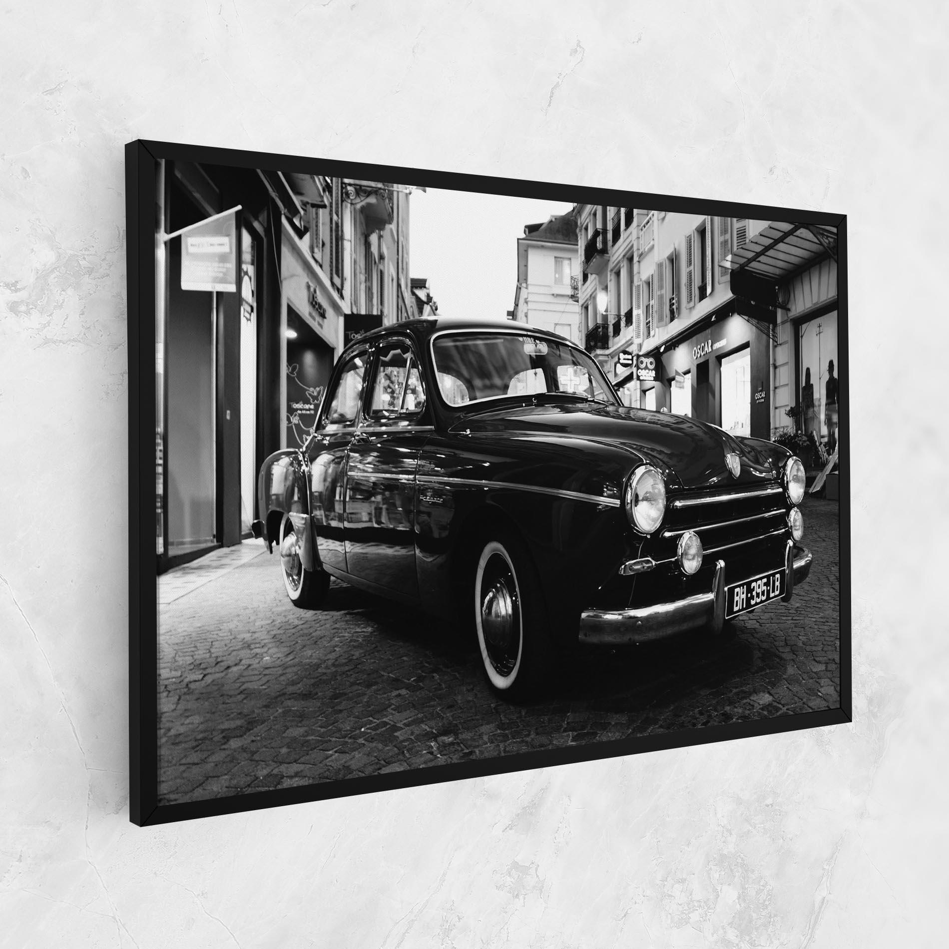 Tablou Canvas Pretty Black Car mockup 1