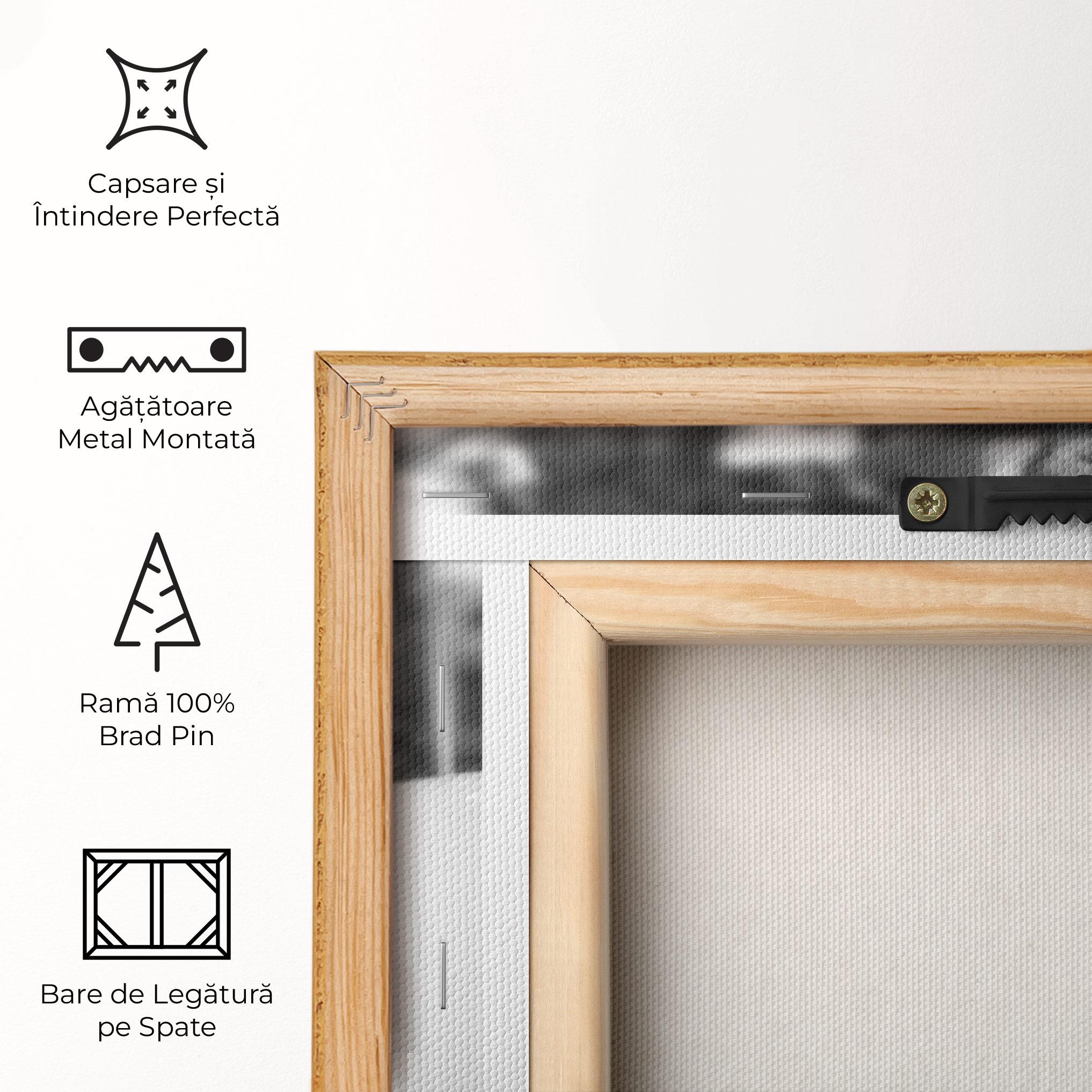 Tablou Canvas Closeup Grey Car mockup 5