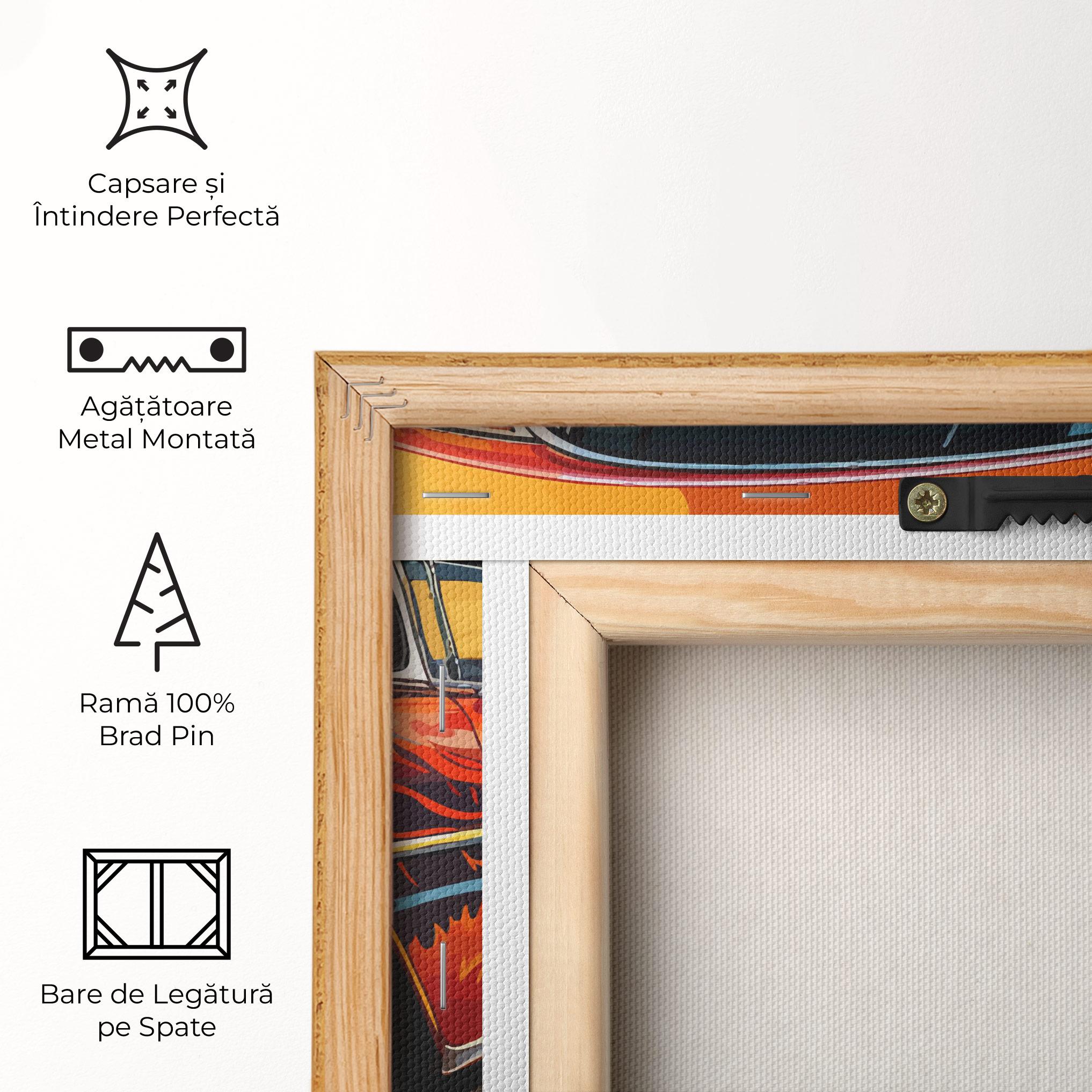 Tablou Canvas Cool Vintage Car mockup 5