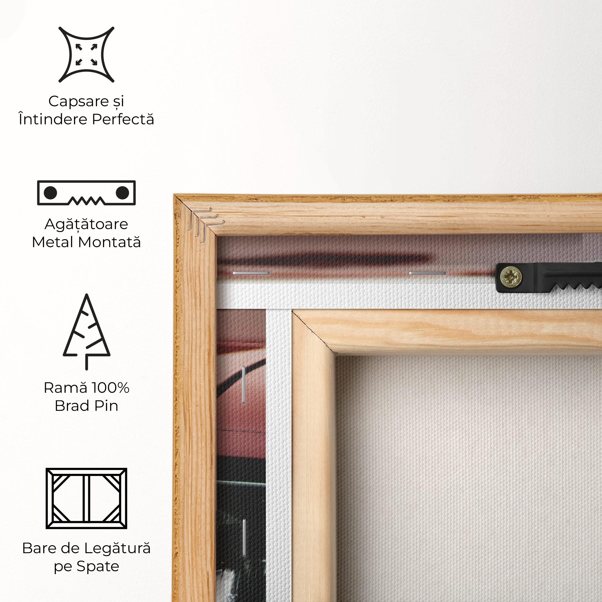 Tablou Canvas Dark Red Car mockup 5