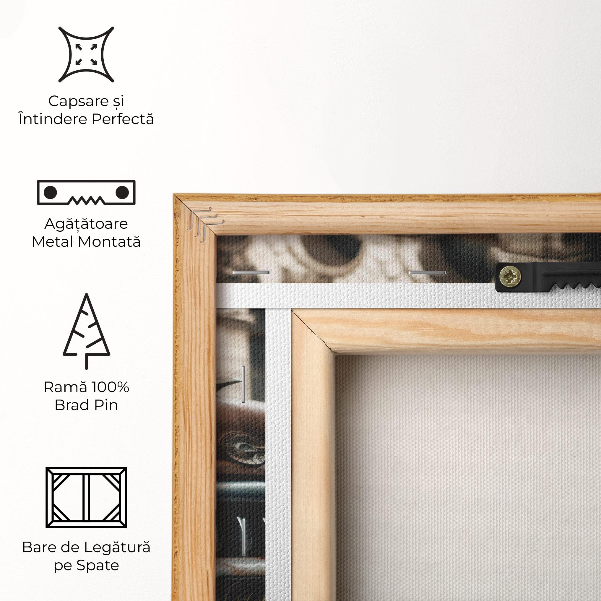 Tablou Canvas Old Brown Car mockup 5