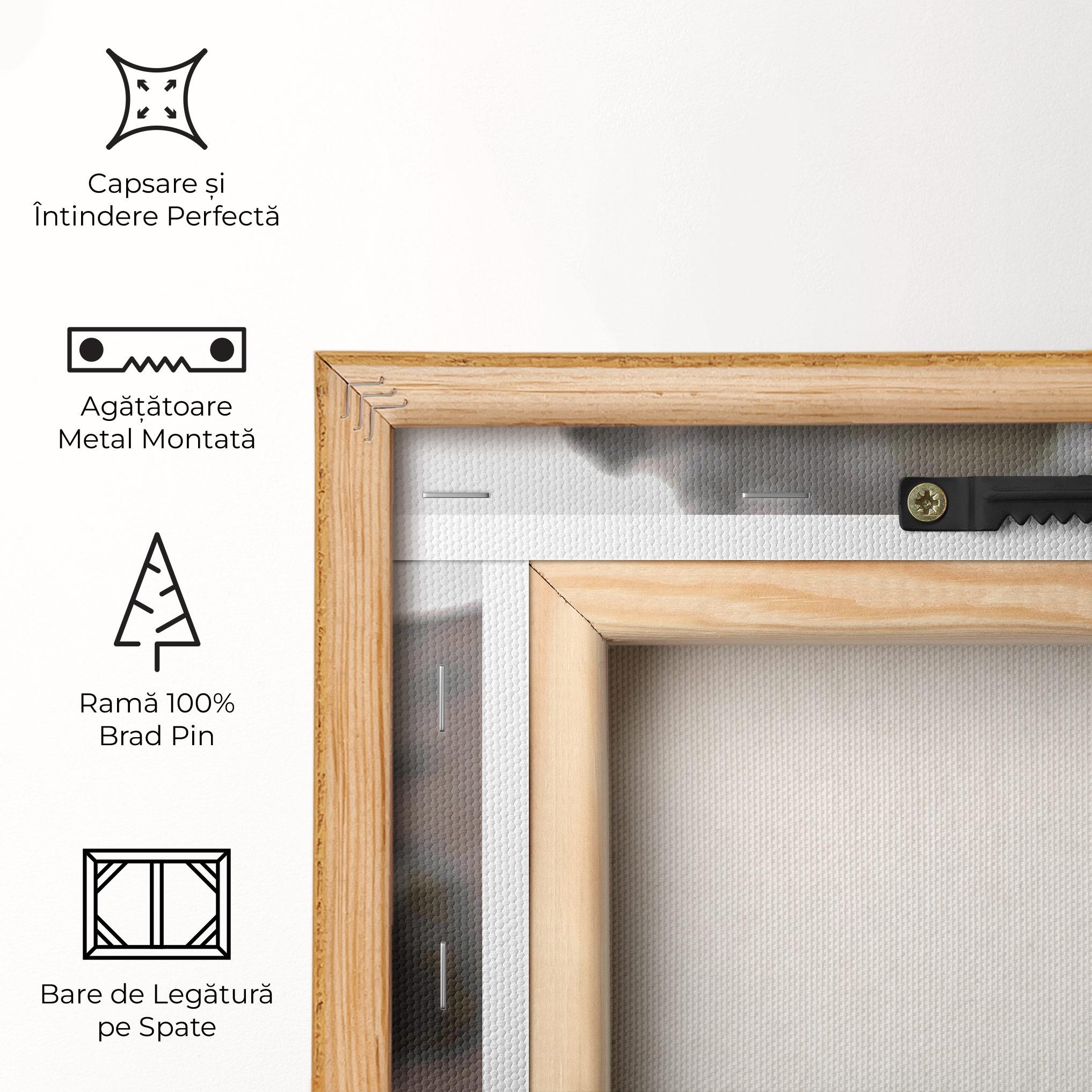 Tablou Canvas Orange Toy Car mockup 5