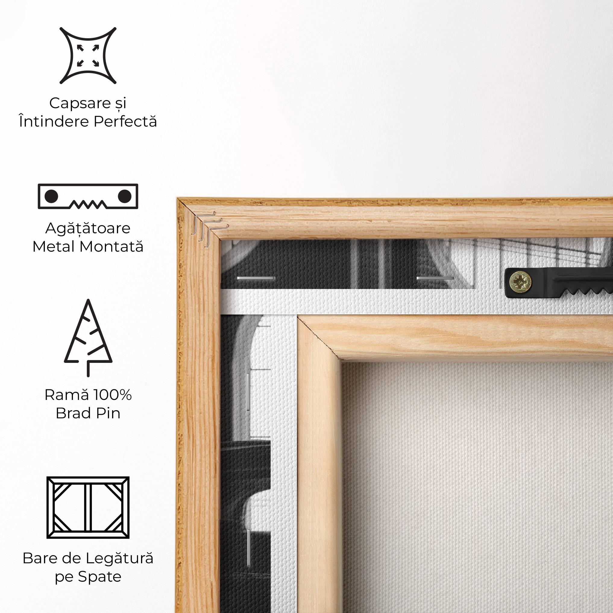 Tablou Canvas Window Old Car mockup 5