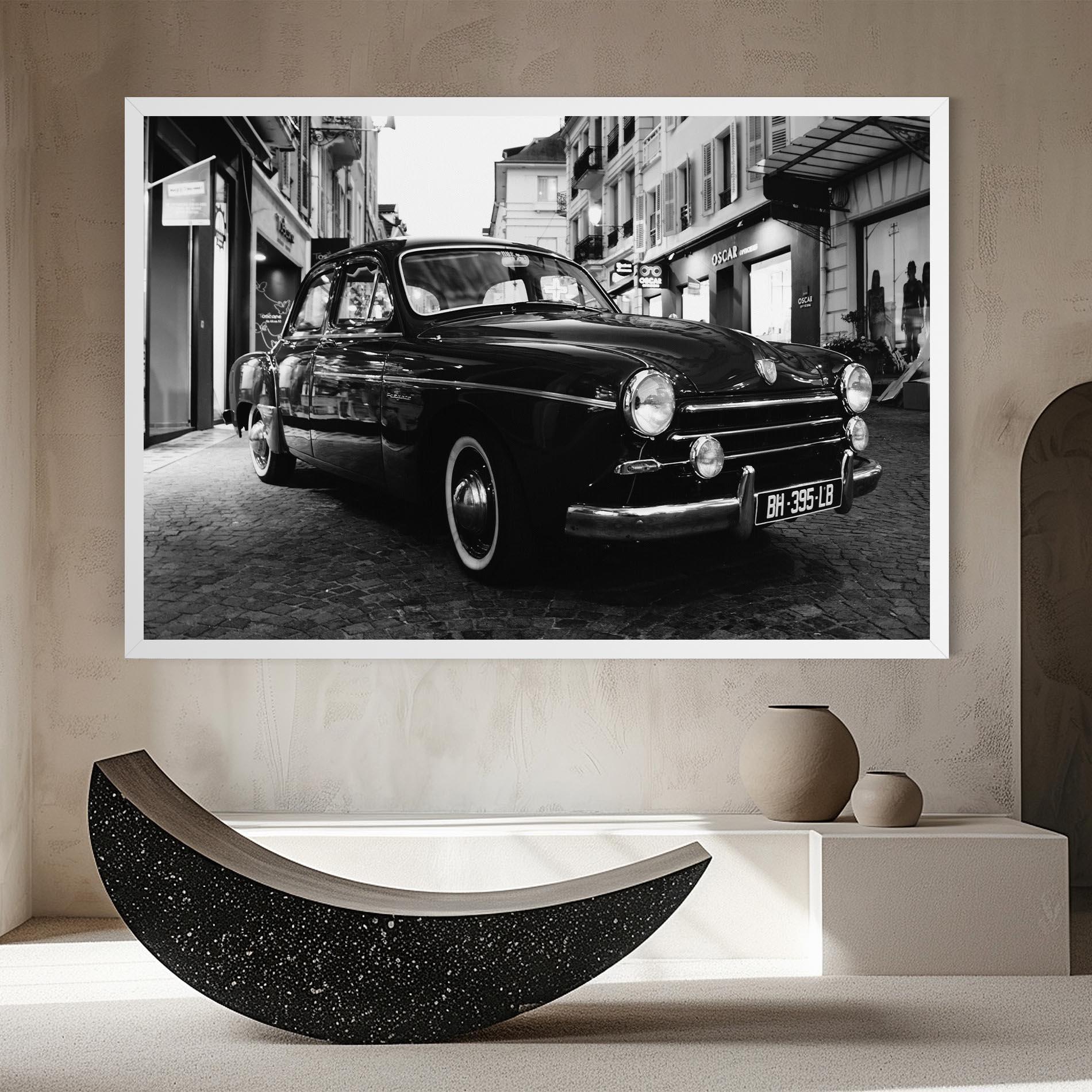Tablou Canvas Pretty Black Car mockup 8