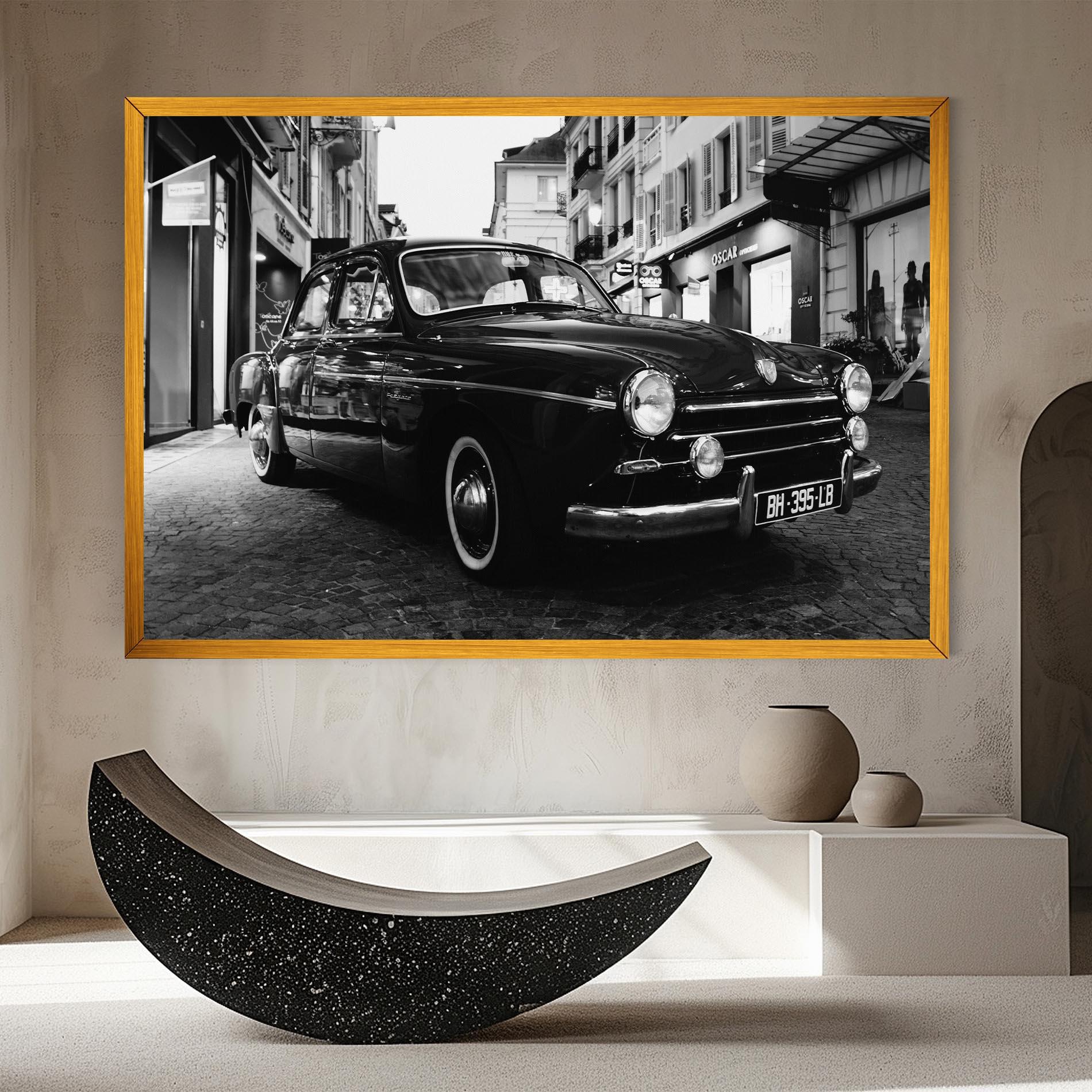 Tablou Canvas Pretty Black Car mockup 8