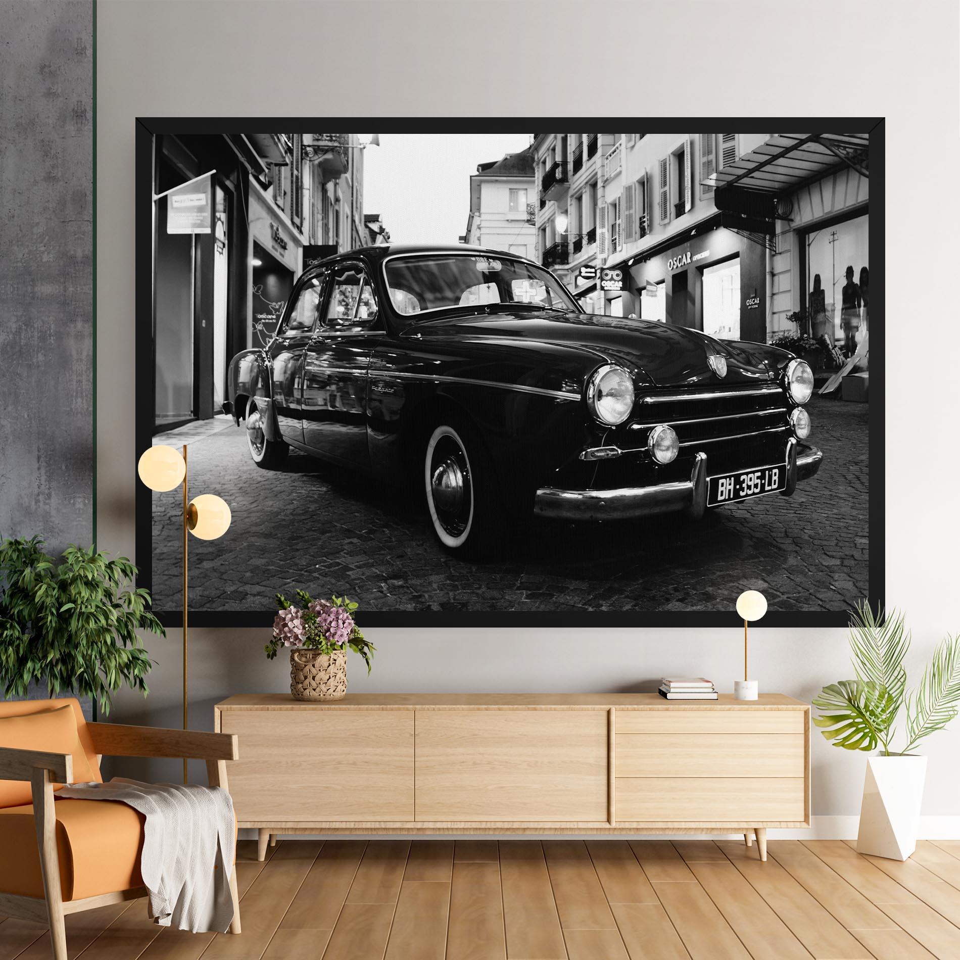 Tablou Canvas Pretty Black Car mockup 9