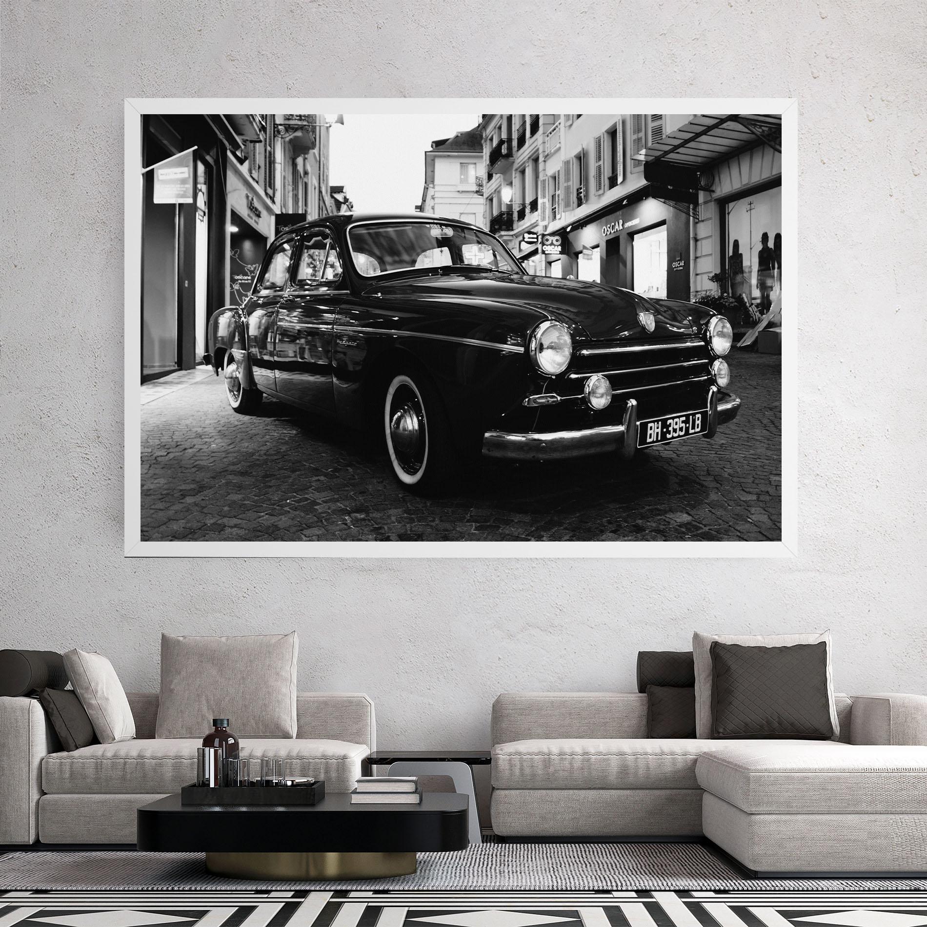 Tablou Canvas Pretty Black Car mockup 2