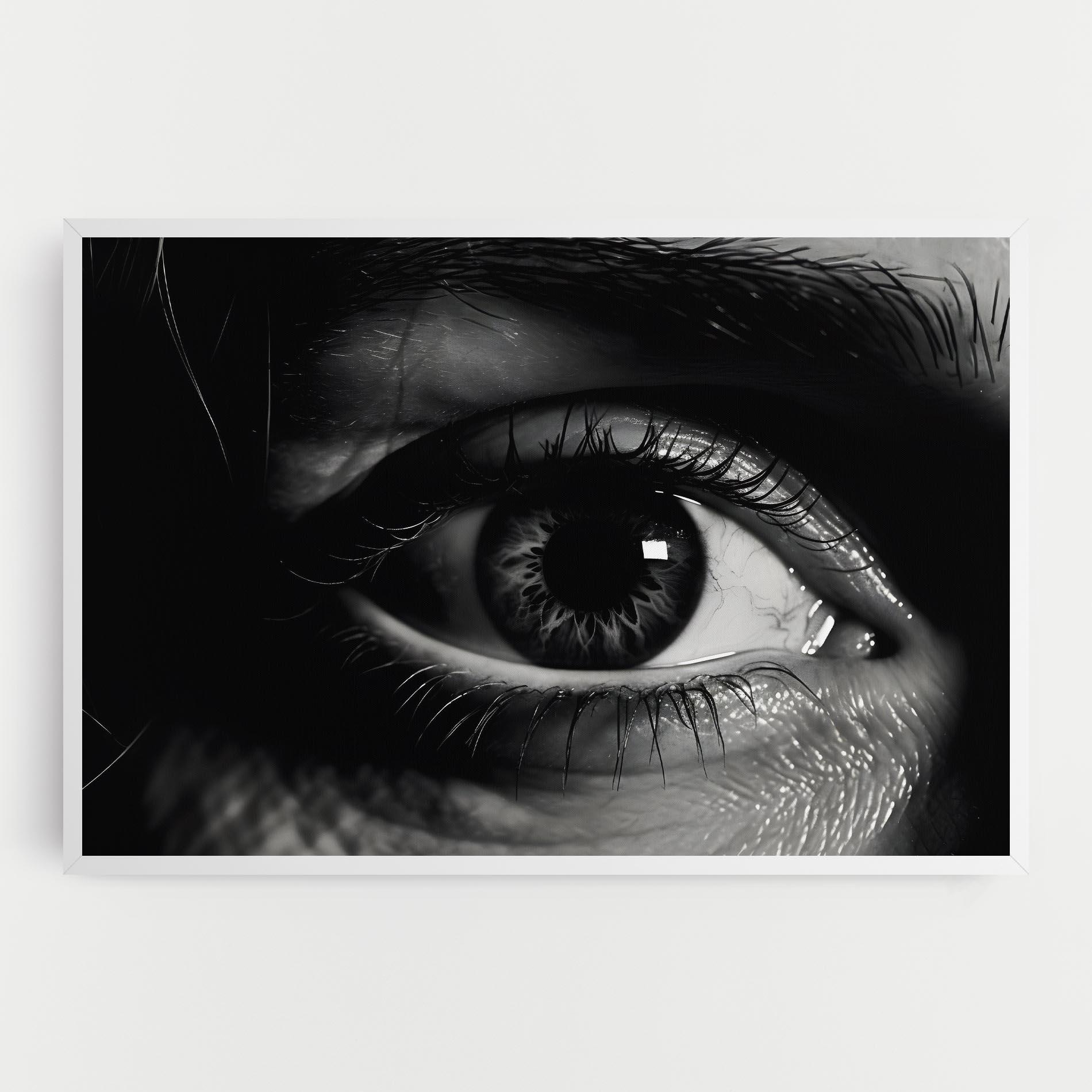 Tablou Canvas Eye Close Up mockup 0