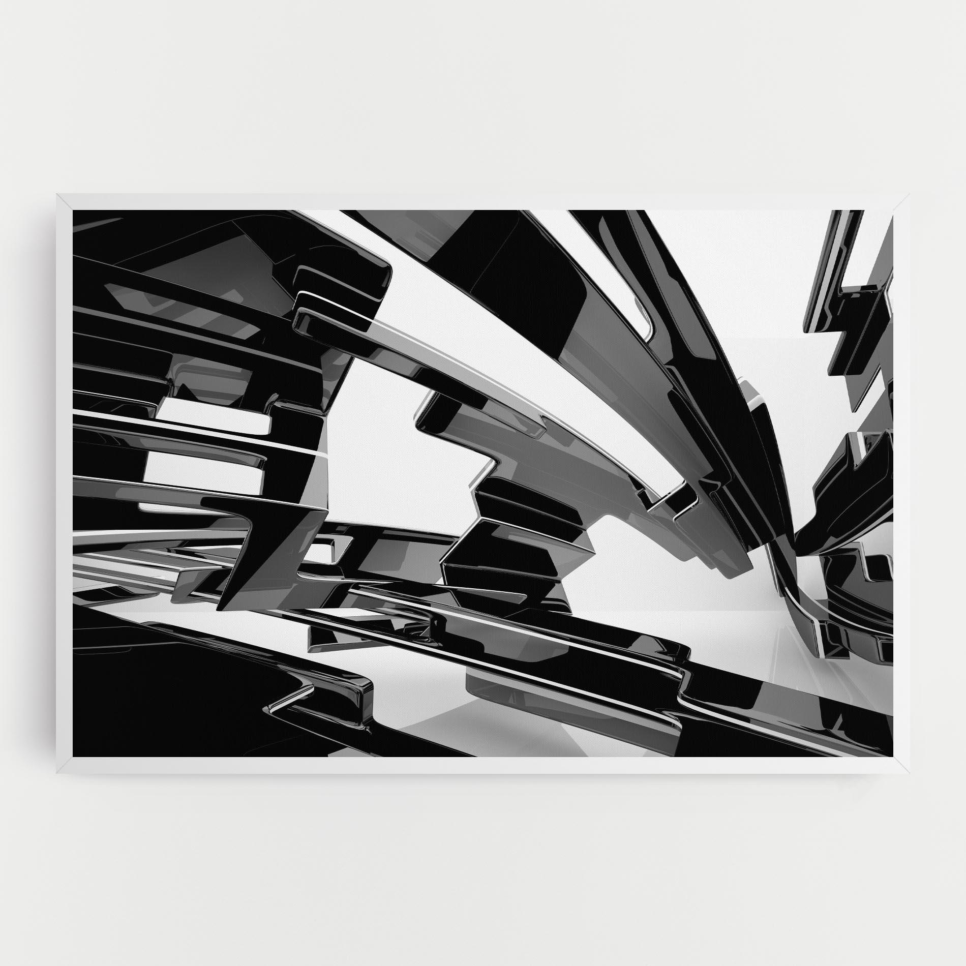 Tablou Canvas Glossy Sculpture mockup 0