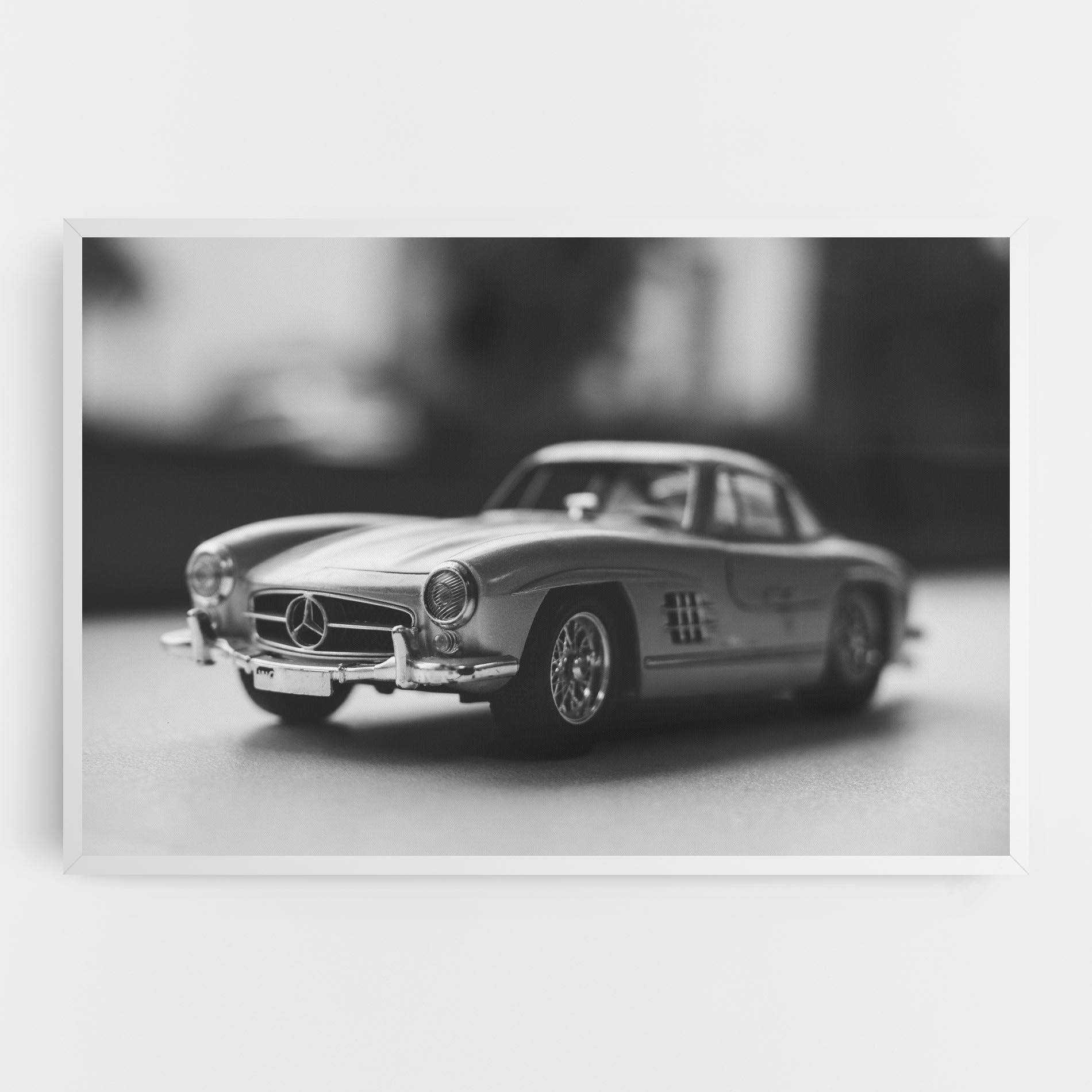 Tablou Canvas Grey Old Car mockup 0