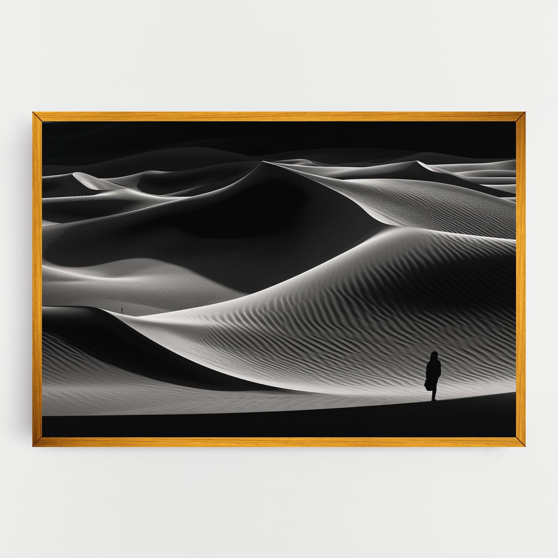 Tablou Canvas Dune Silhouette mockup 0