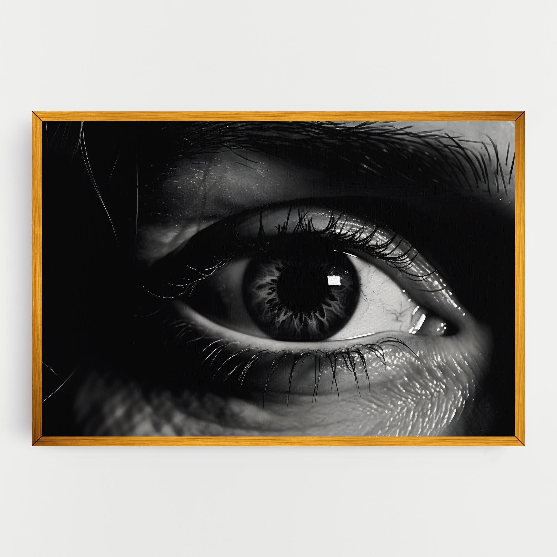 Tablou Canvas Eye Close Up mockup 0