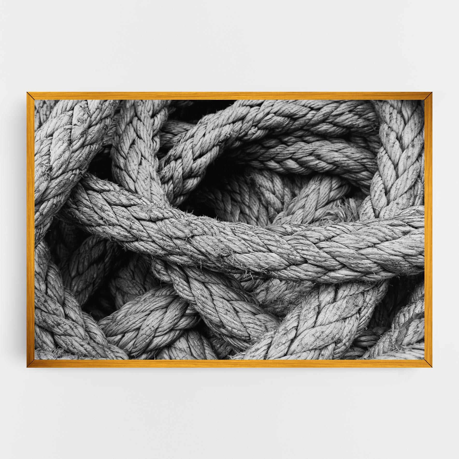 Tablou Canvas Gray String mockup 0