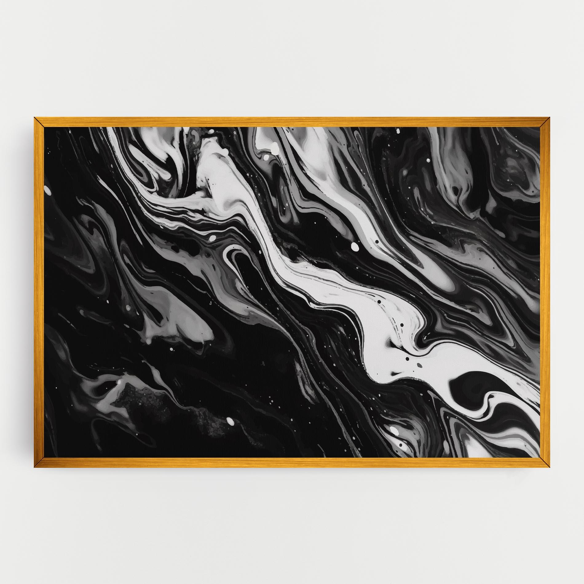 Tablou Canvas Grey Art Marble mockup 0