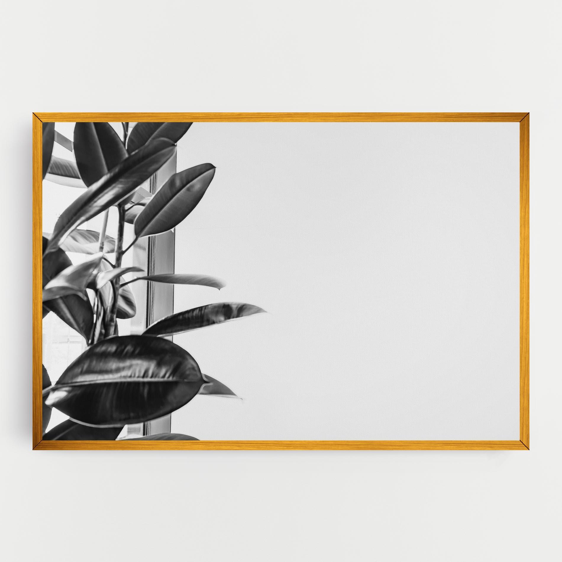 Tablou Canvas Grey Plant mockup 0