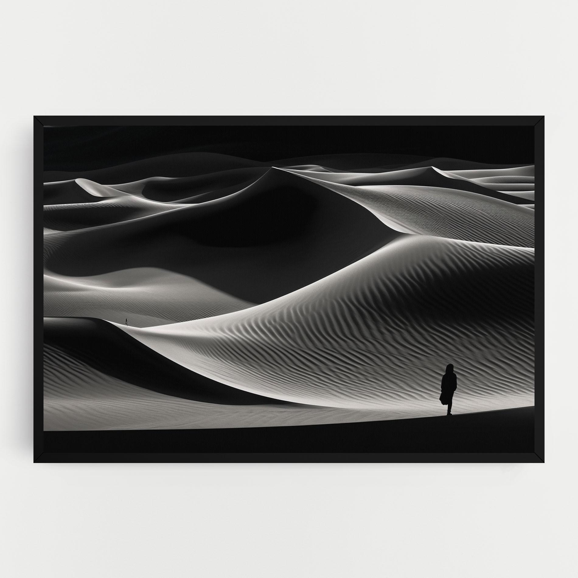 Tablou Canvas Dune Silhouette mockup 0