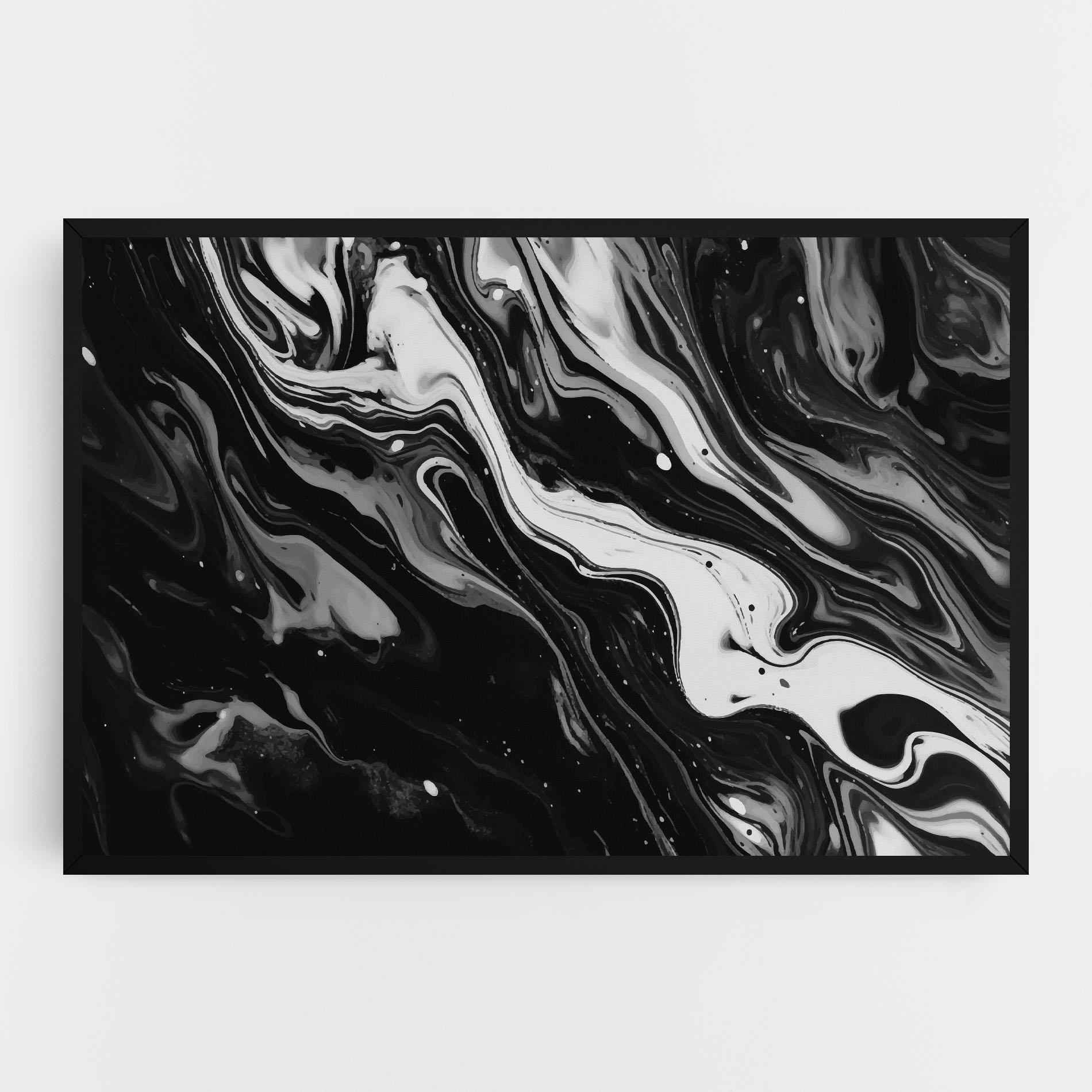 Tablou Canvas Grey Art Marble mockup 0