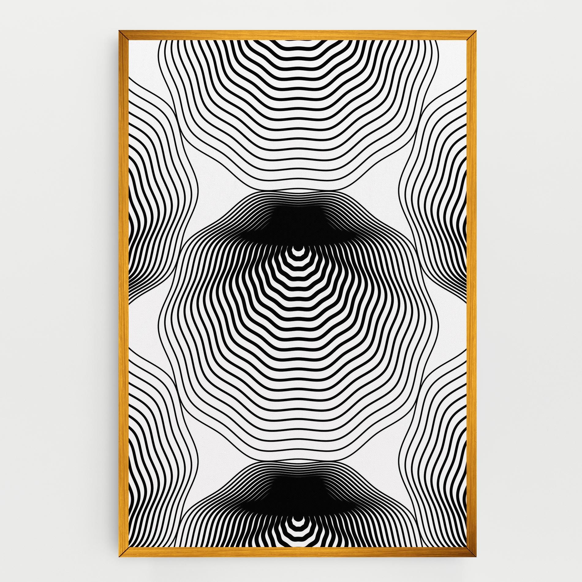 Black Line Art mockup 0