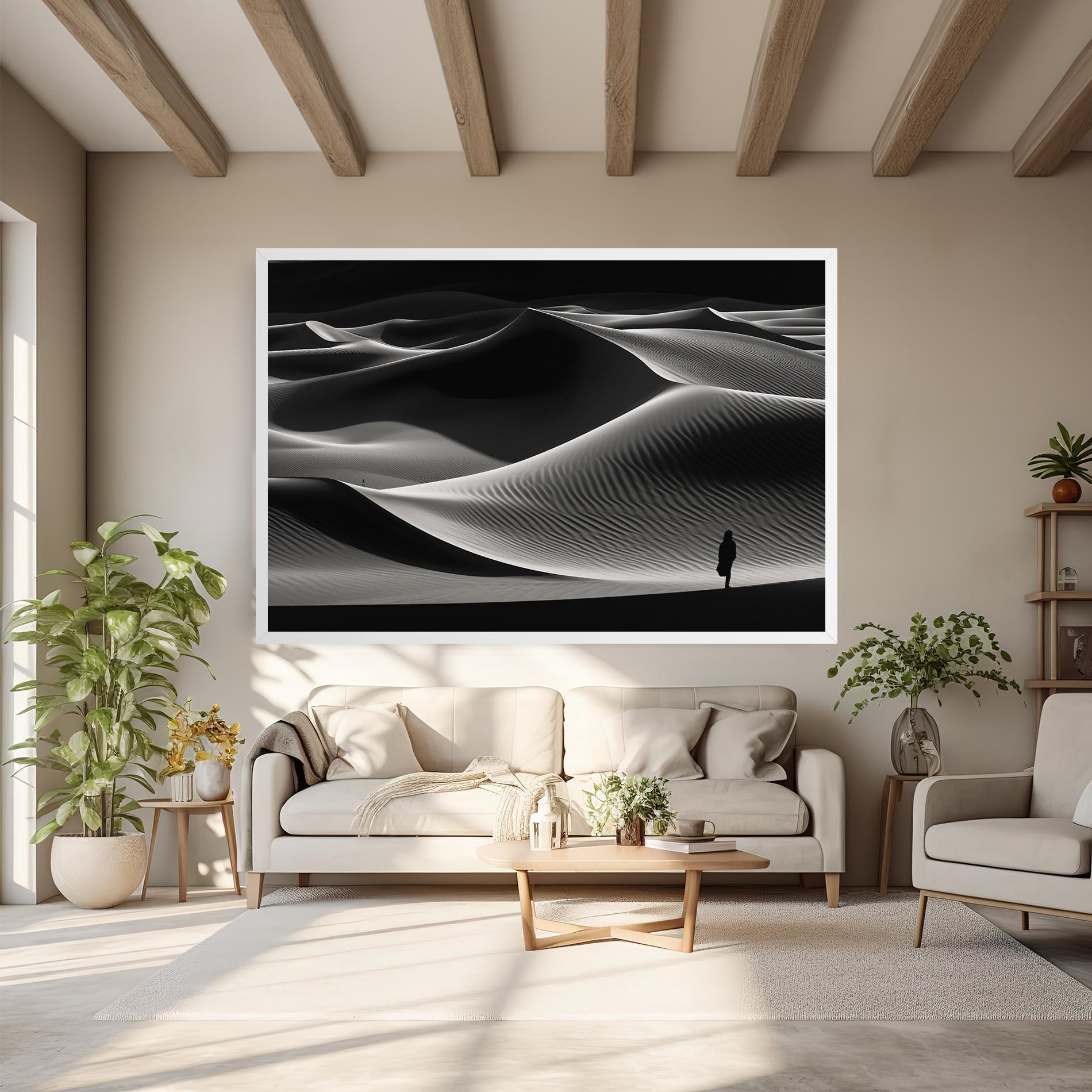 Tablou Canvas Dune Silhouette mockup 6