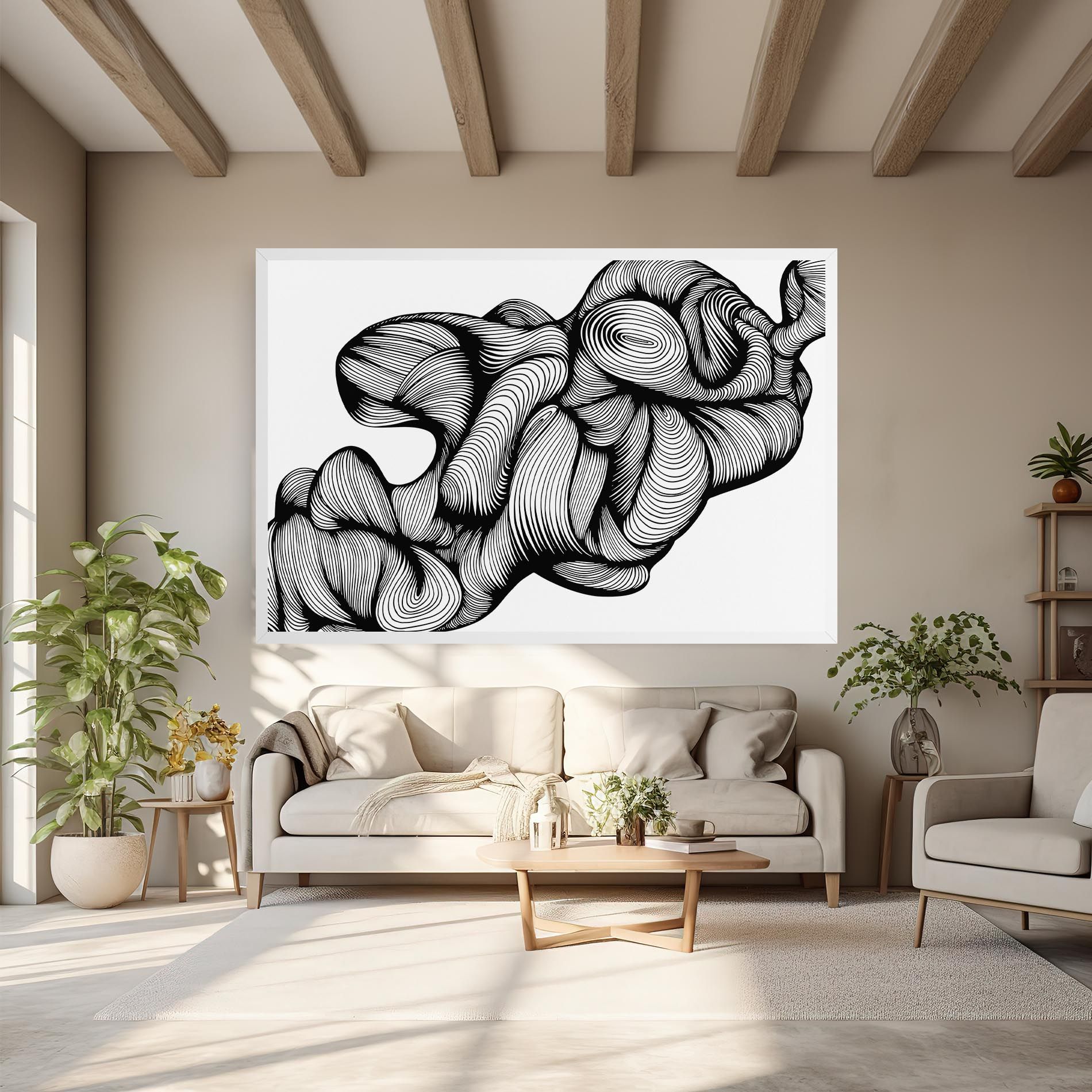 Monochrome Doodle mockup 6