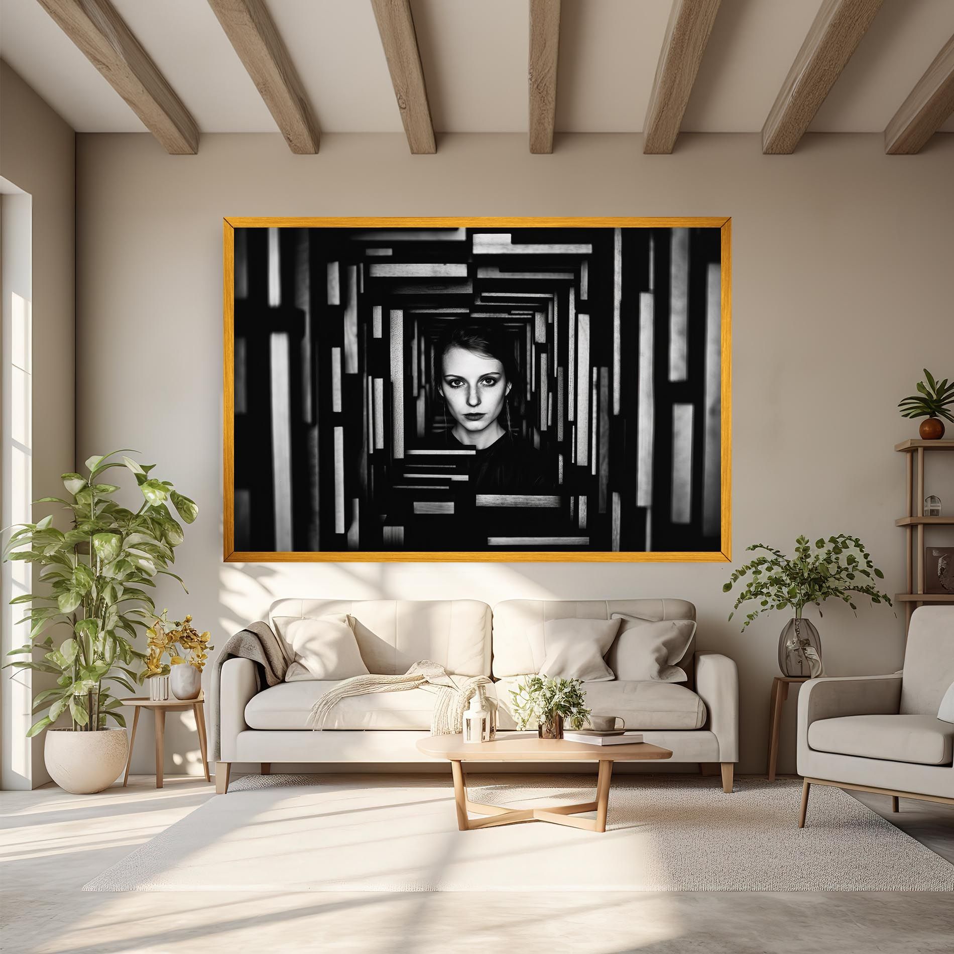 Tunnel Woman mockup 6