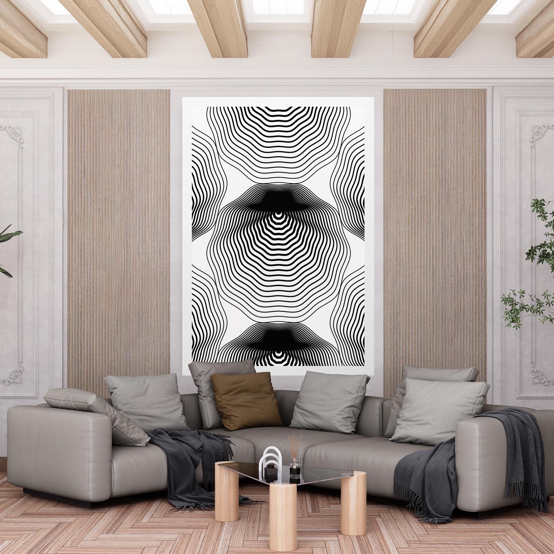 Black Line Art mockup 6