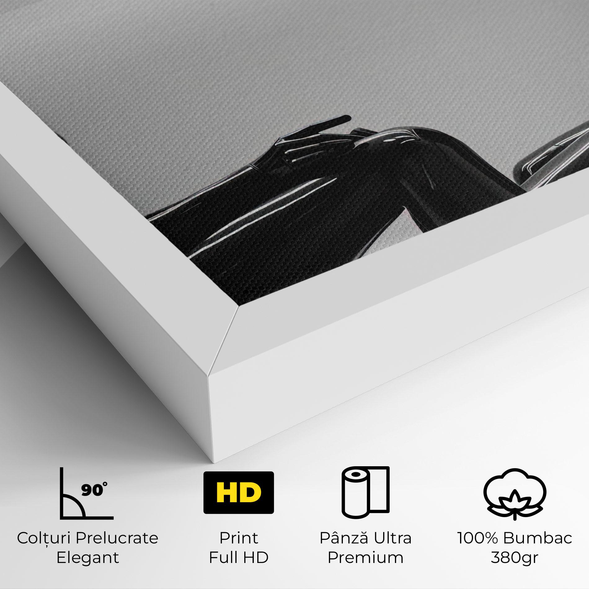 Tablou Canvas Black Mannequin mockup 4