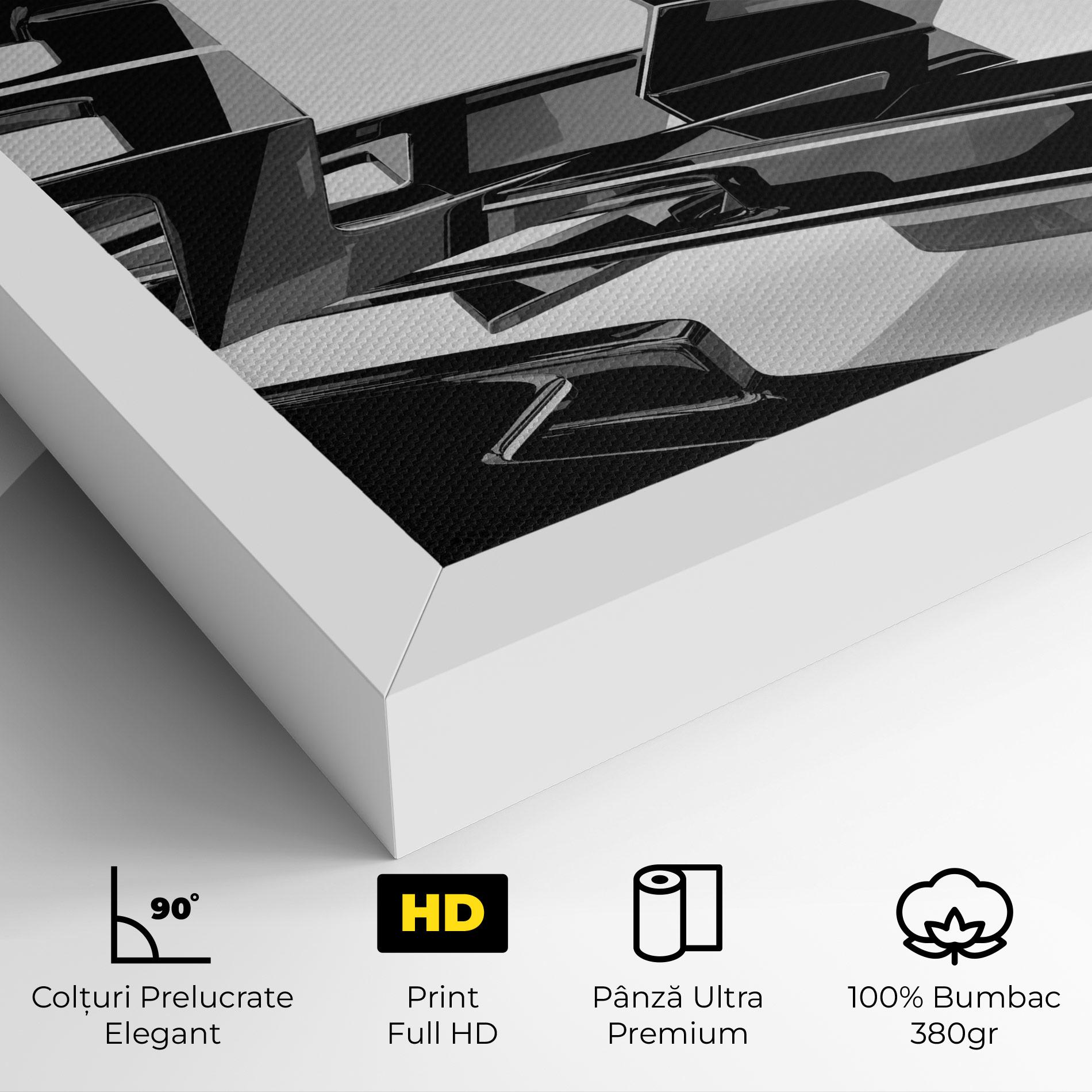 Tablou Canvas Glossy Sculpture mockup 4