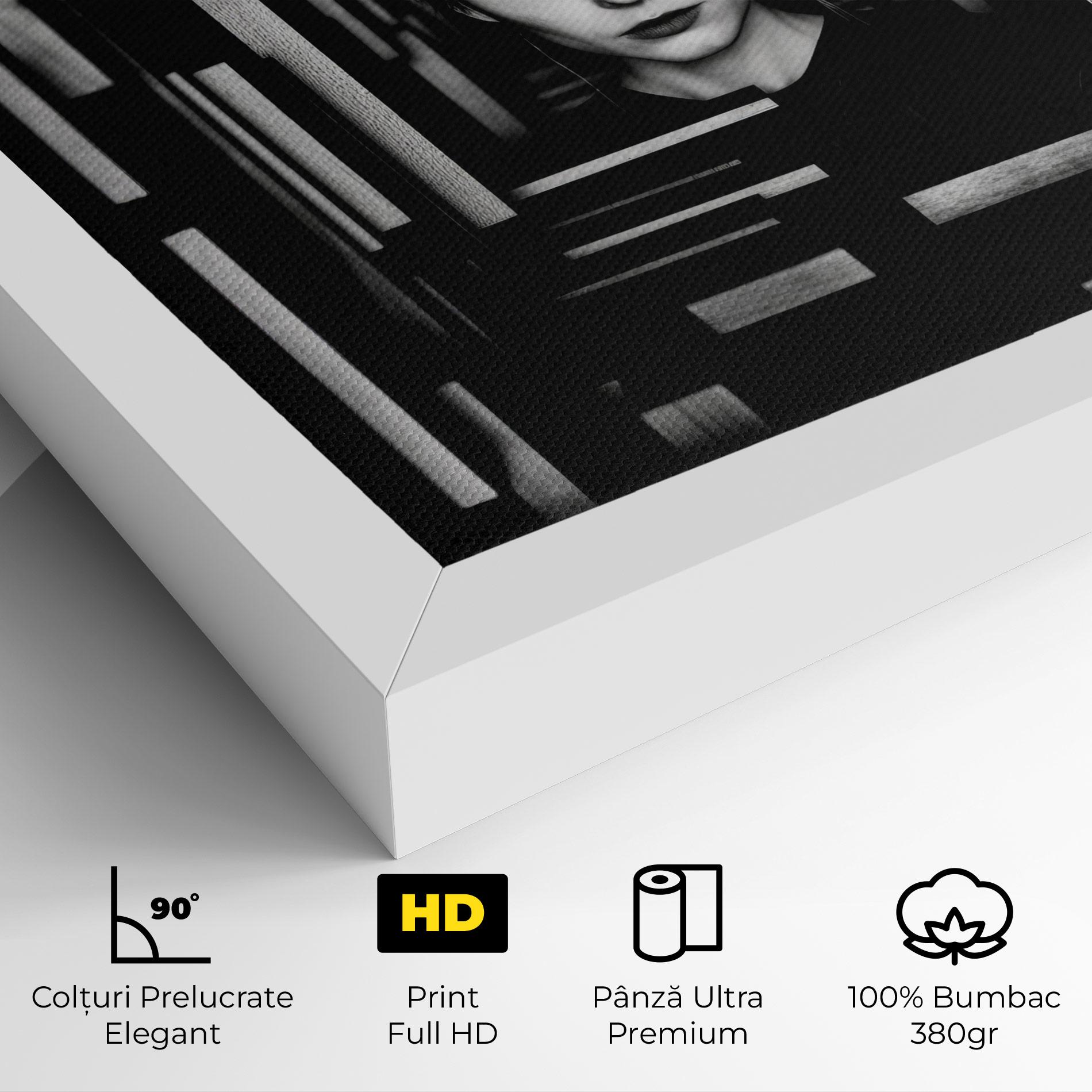 Tablou Canvas Tunnel Woman mockup 4