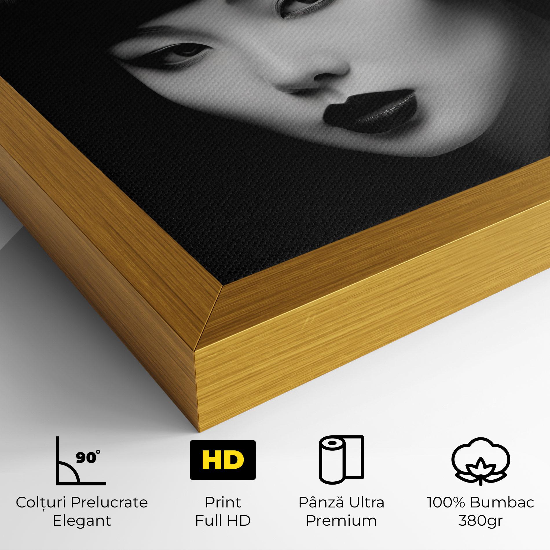 Tablou Canvas Abstract Asian Woman mockup 4