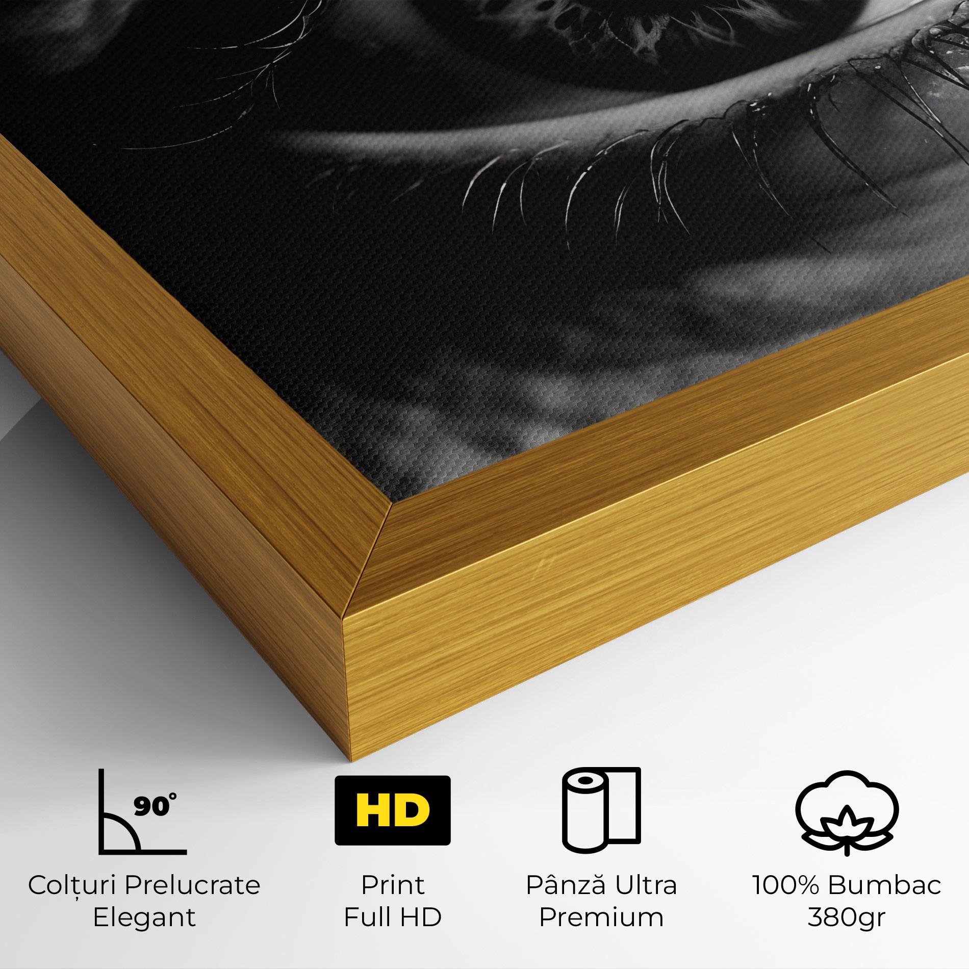 Tablou Canvas Eye Close Up mockup 4