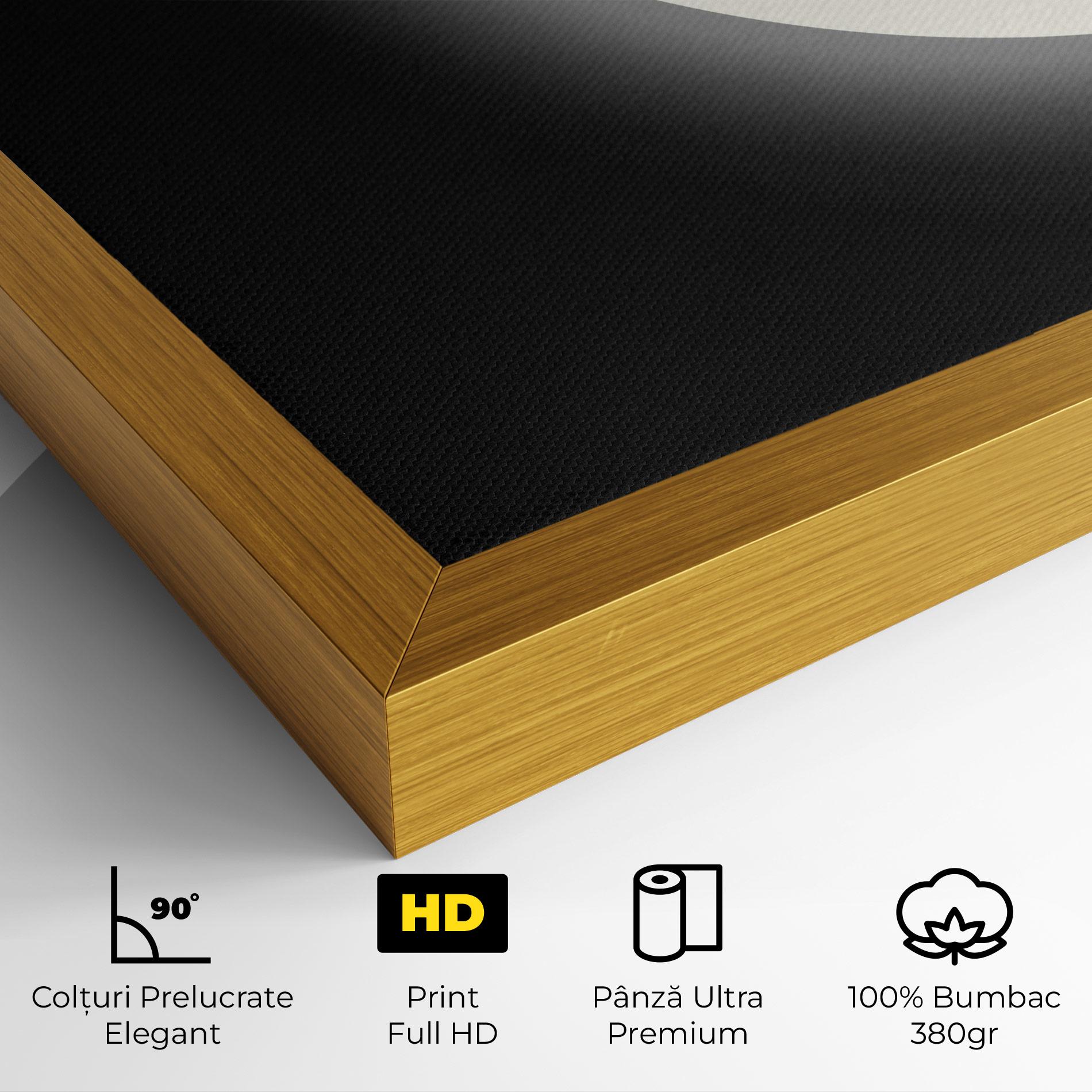 Tablou Canvas Full Moon Leaf mockup 4