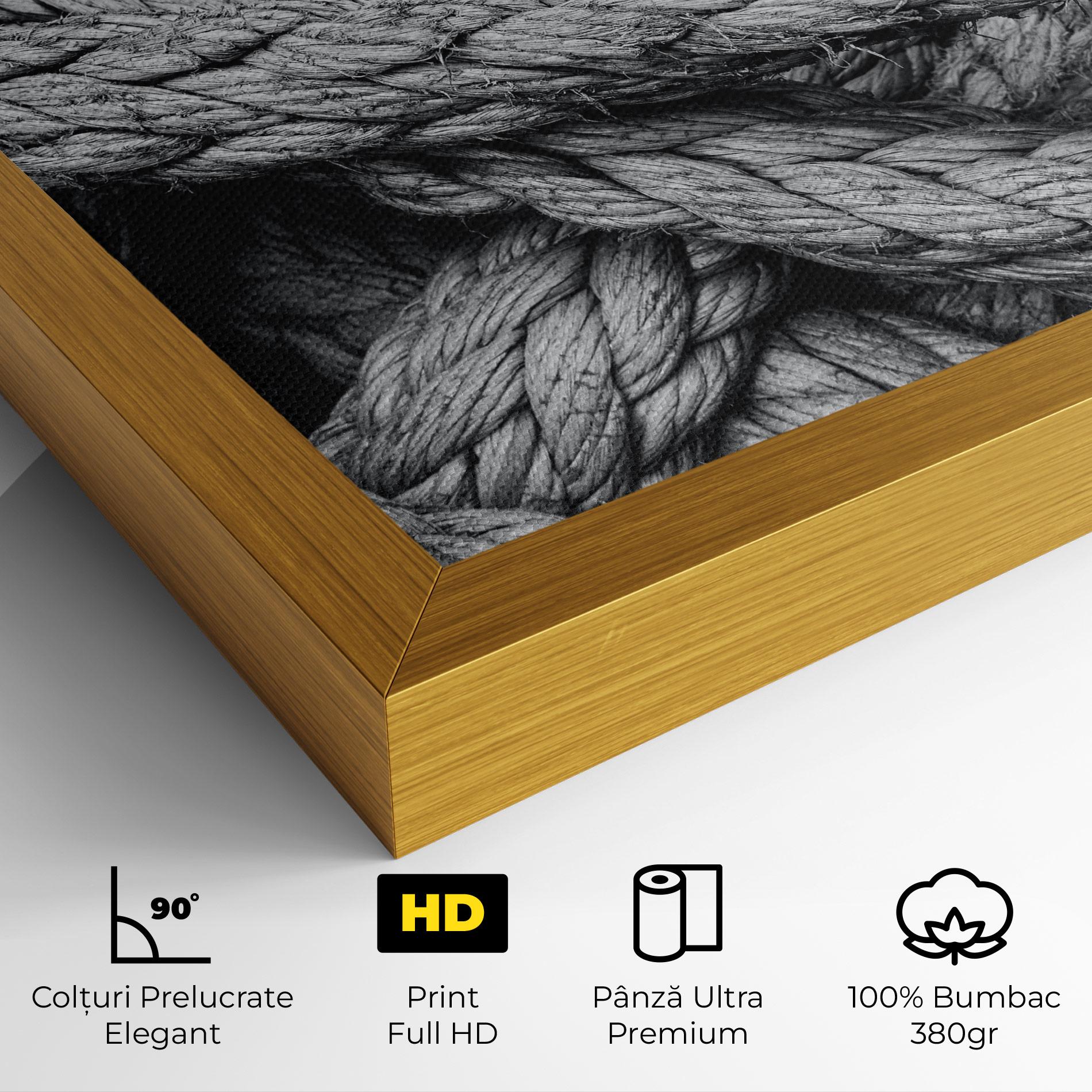 Tablou Canvas Gray String mockup 4