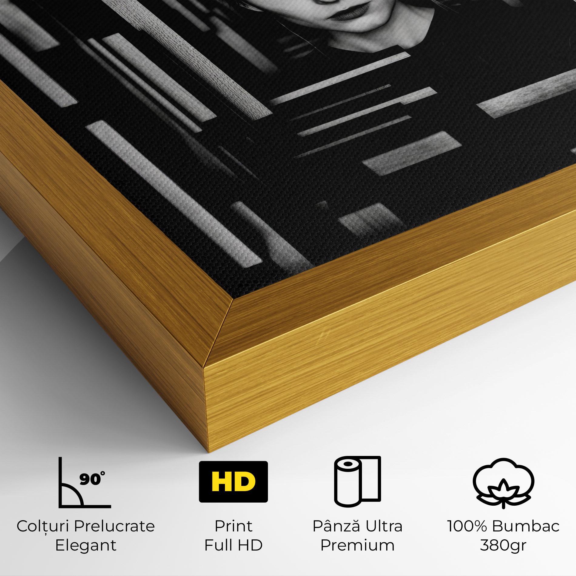 Tablou Canvas Tunnel Woman mockup 4