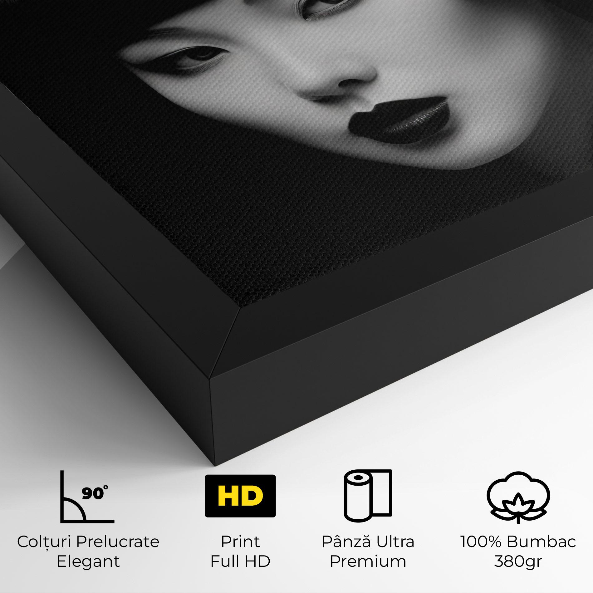 Tablou Canvas Abstract Asian Woman mockup 4