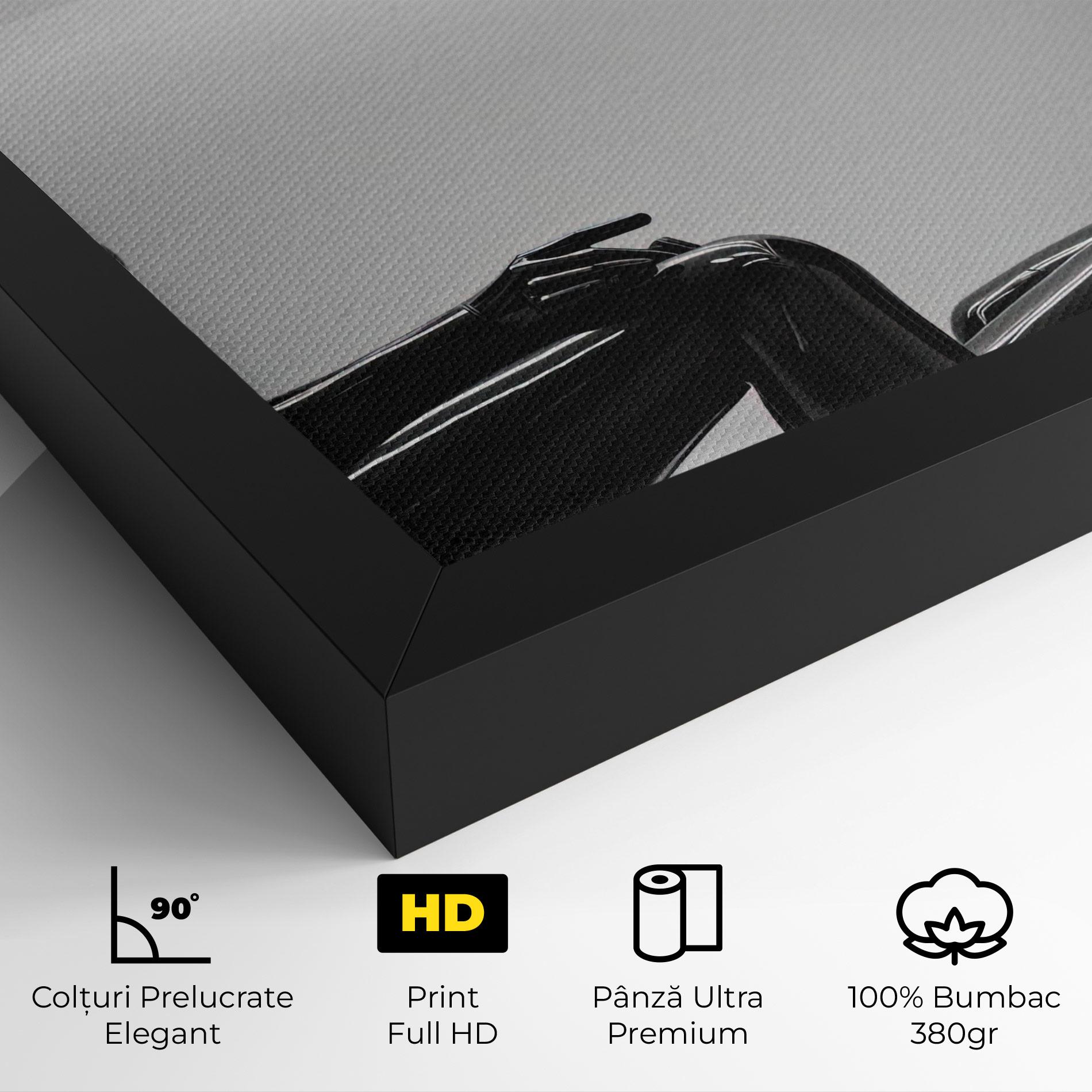 Tablou Canvas Black Mannequin mockup 4