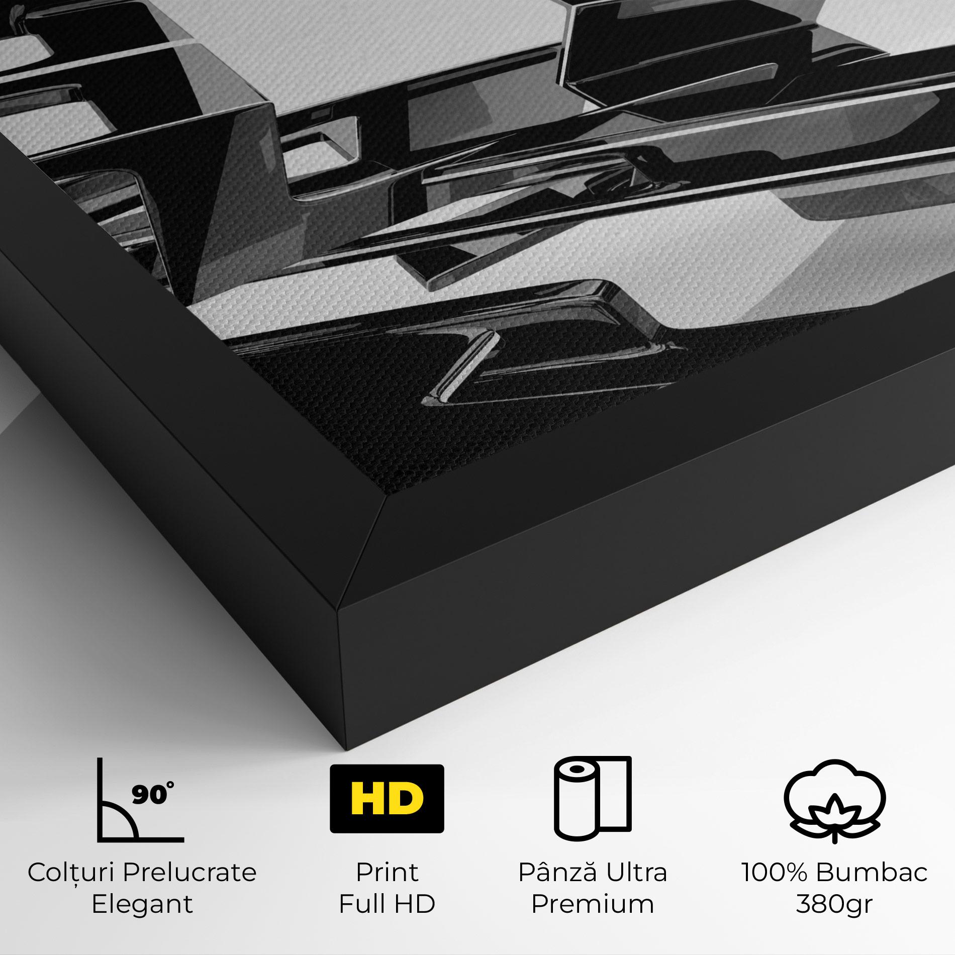 Tablou Canvas Glossy Sculpture mockup 4