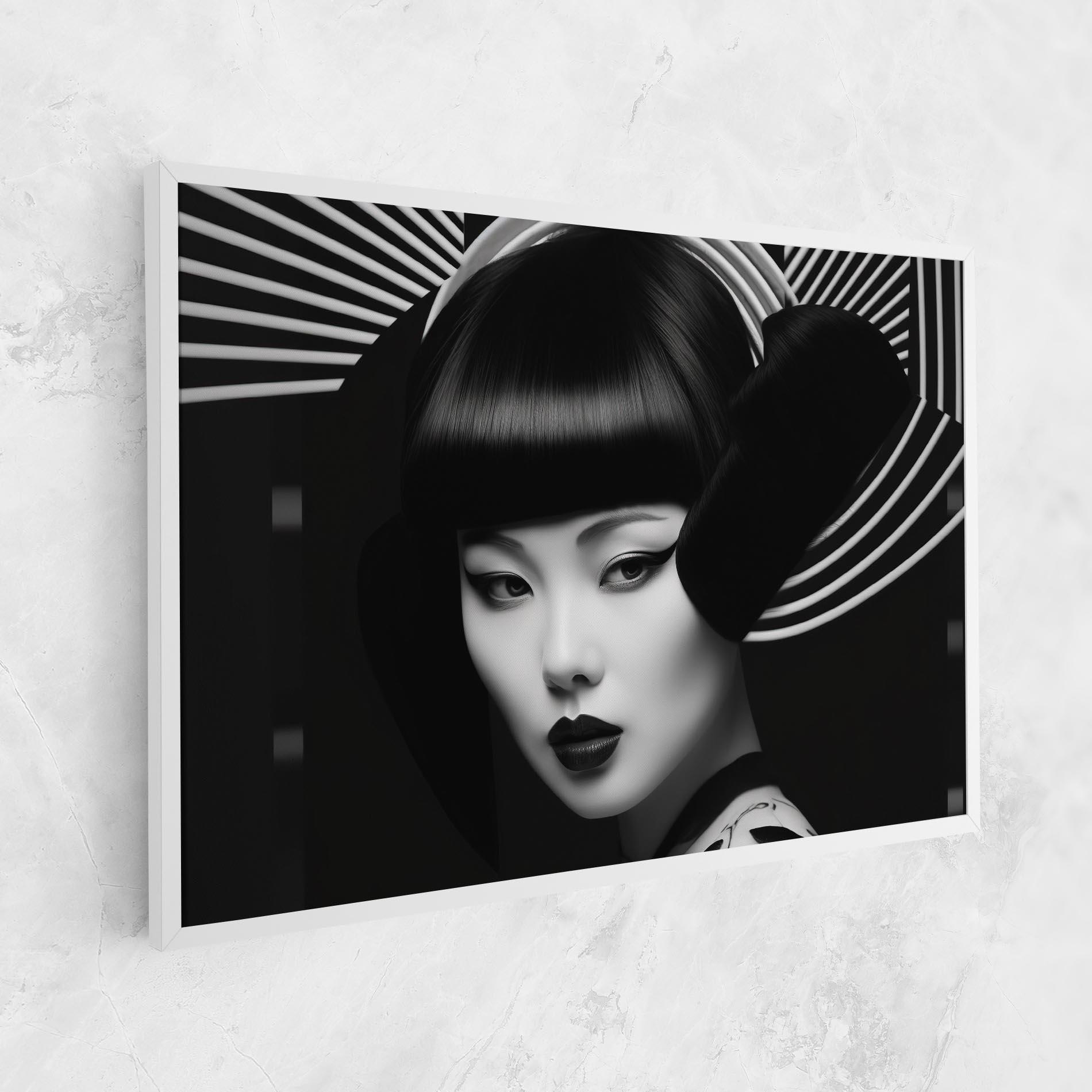 Tablou Canvas Abstract Asian Woman mockup 1