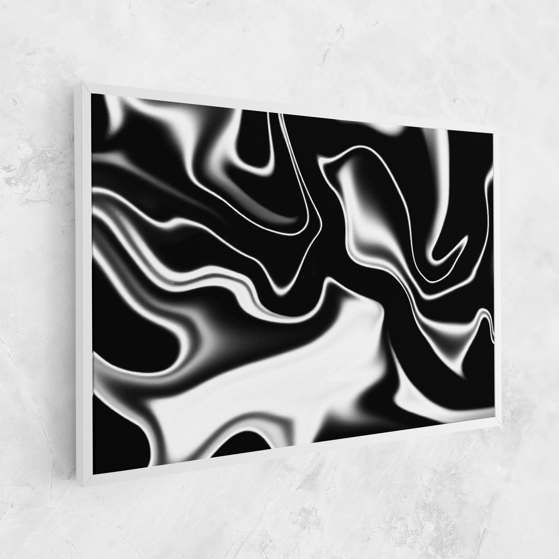 Tablou Canvas Black Metalic Art mockup 1