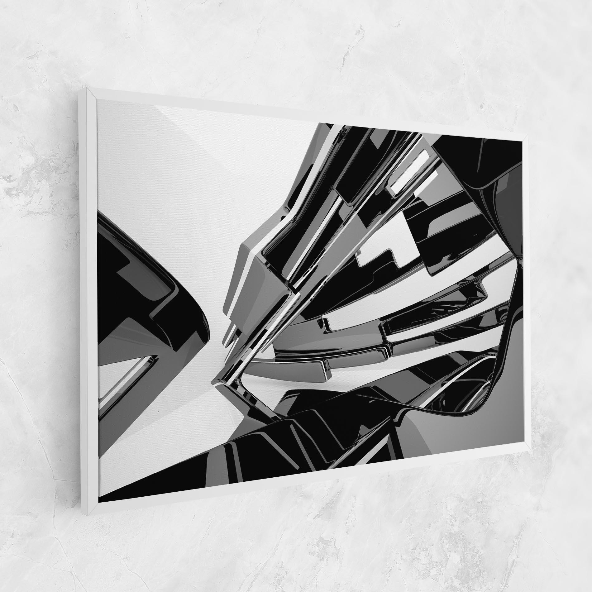 Tablou Canvas Black Sculpture mockup 1