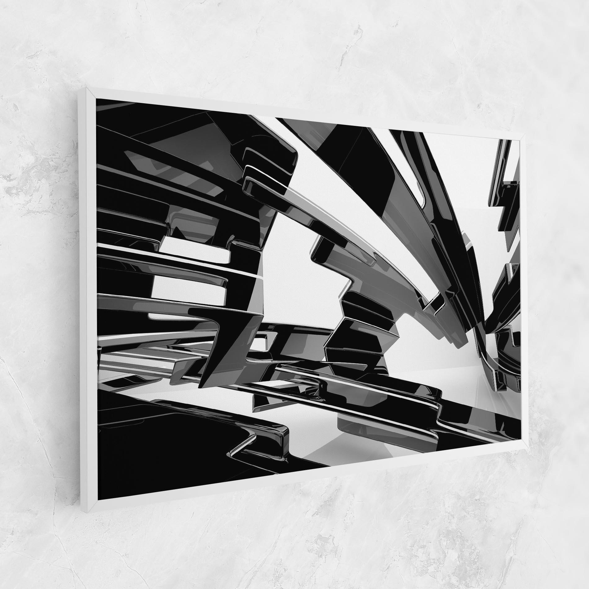 Tablou Canvas Glossy Sculpture mockup 1
