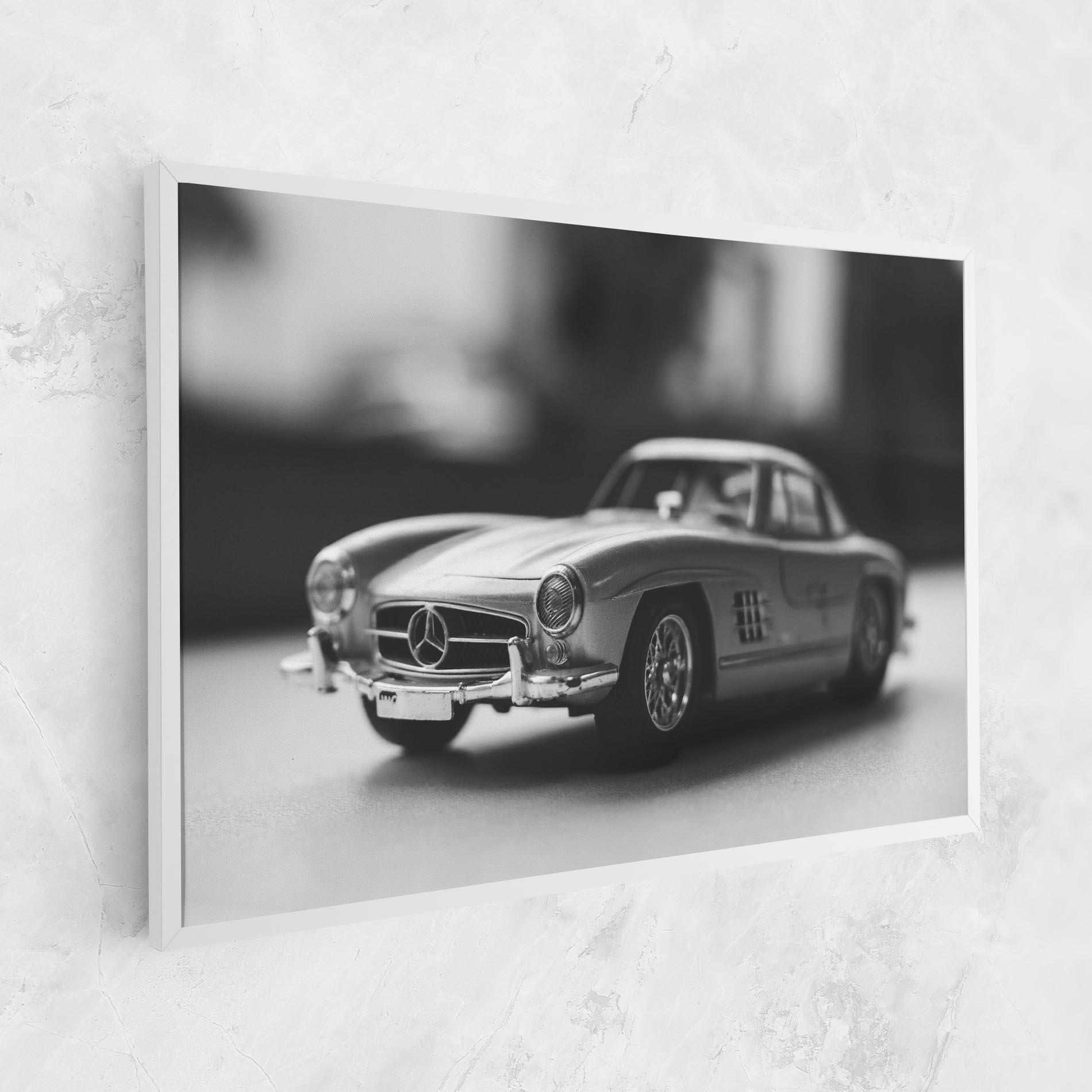 Tablou Canvas Grey Old Car mockup 1